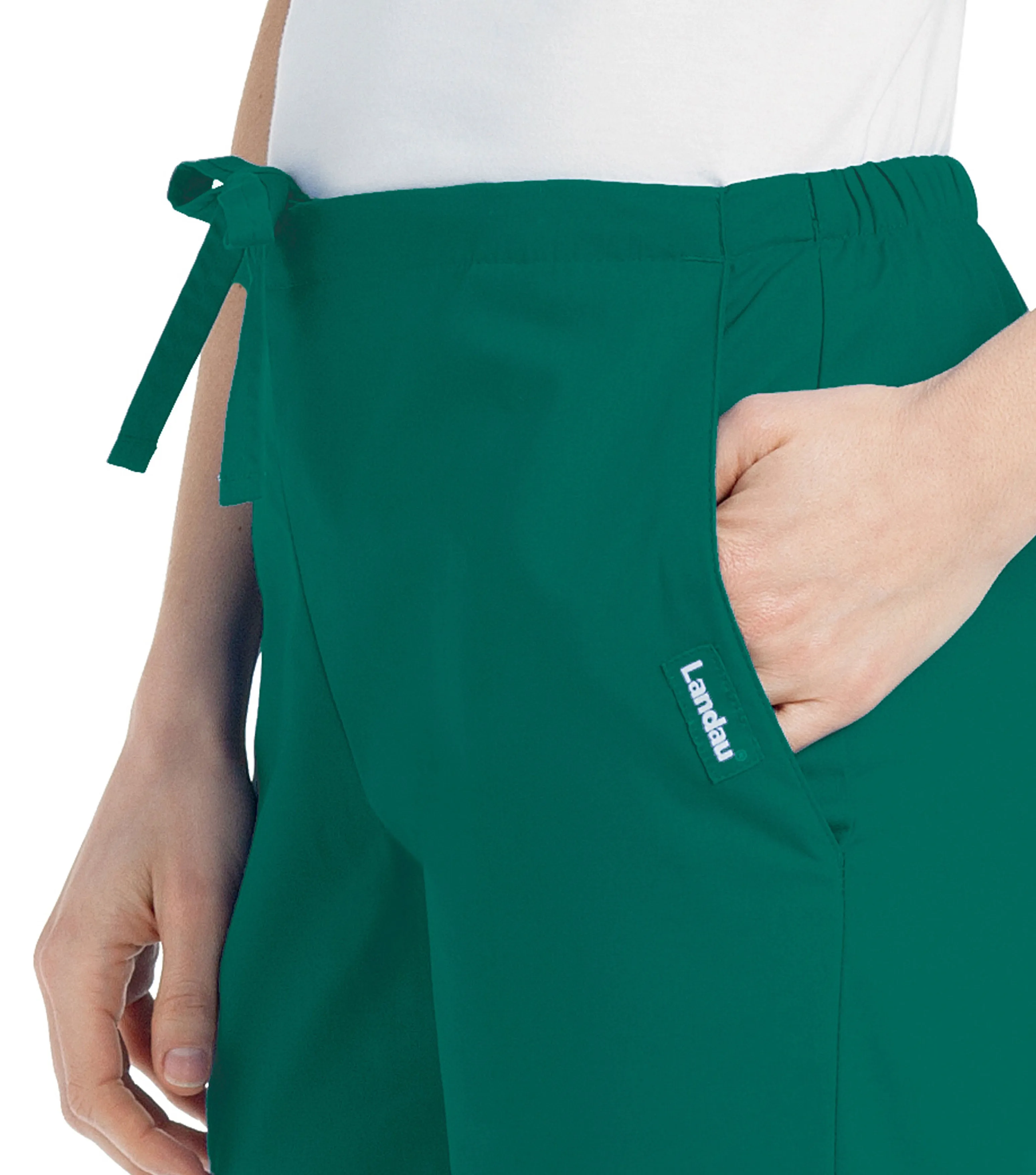 Essentials - Women's Natural Fit Flare Leg Scrub Pants