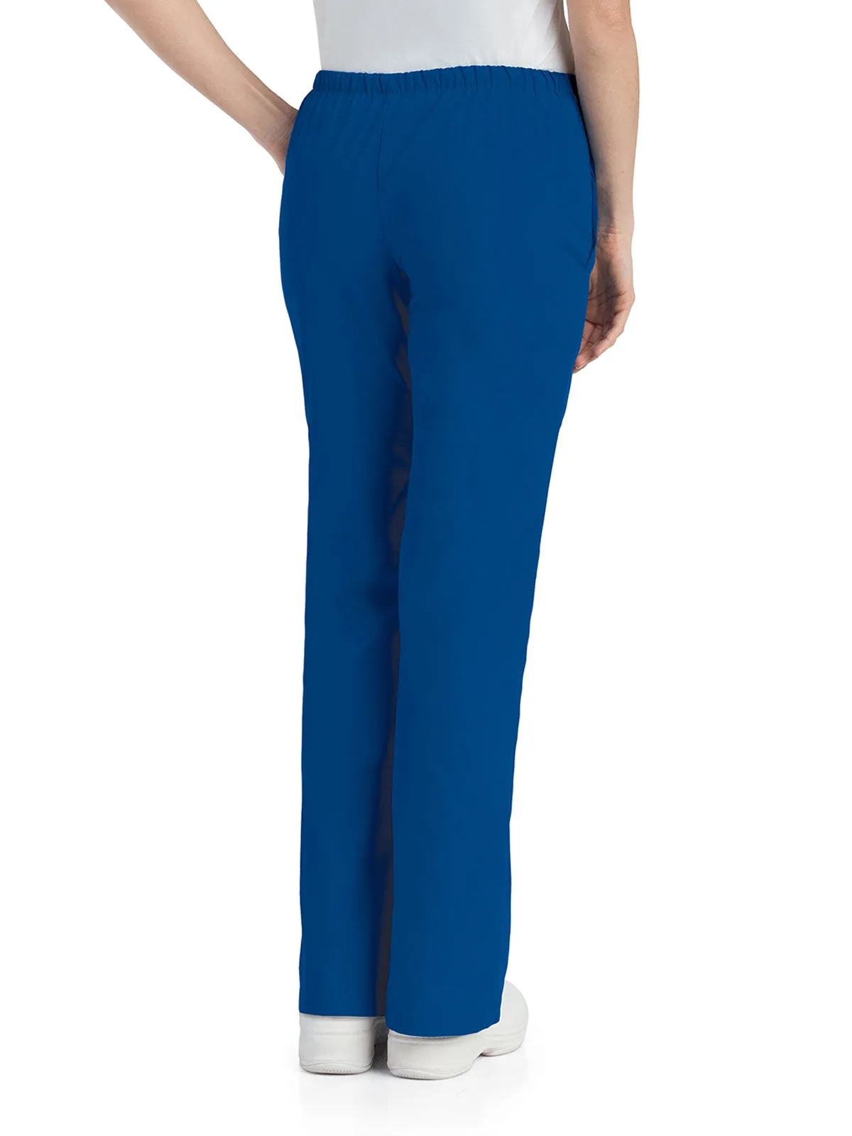 Essentials - Women's Natural Fit Flare Leg Scrub Pants