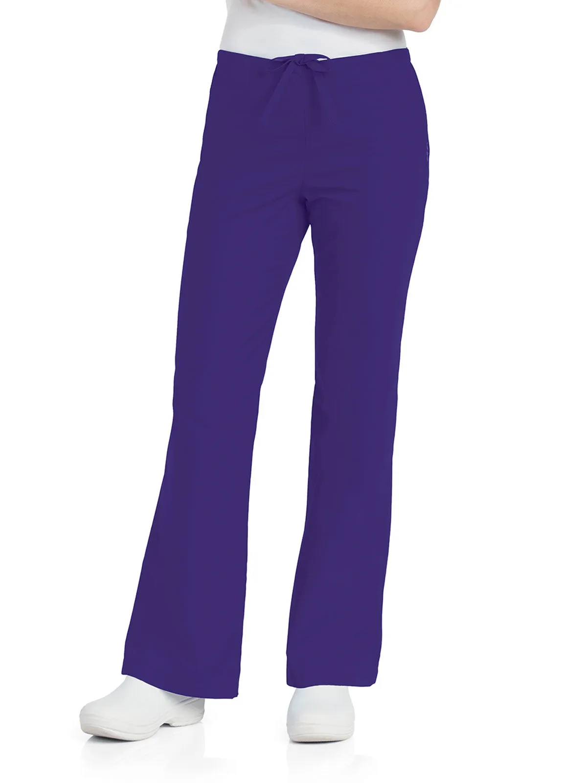 Essentials - Women's Natural Fit Flare Leg Scrub Pants