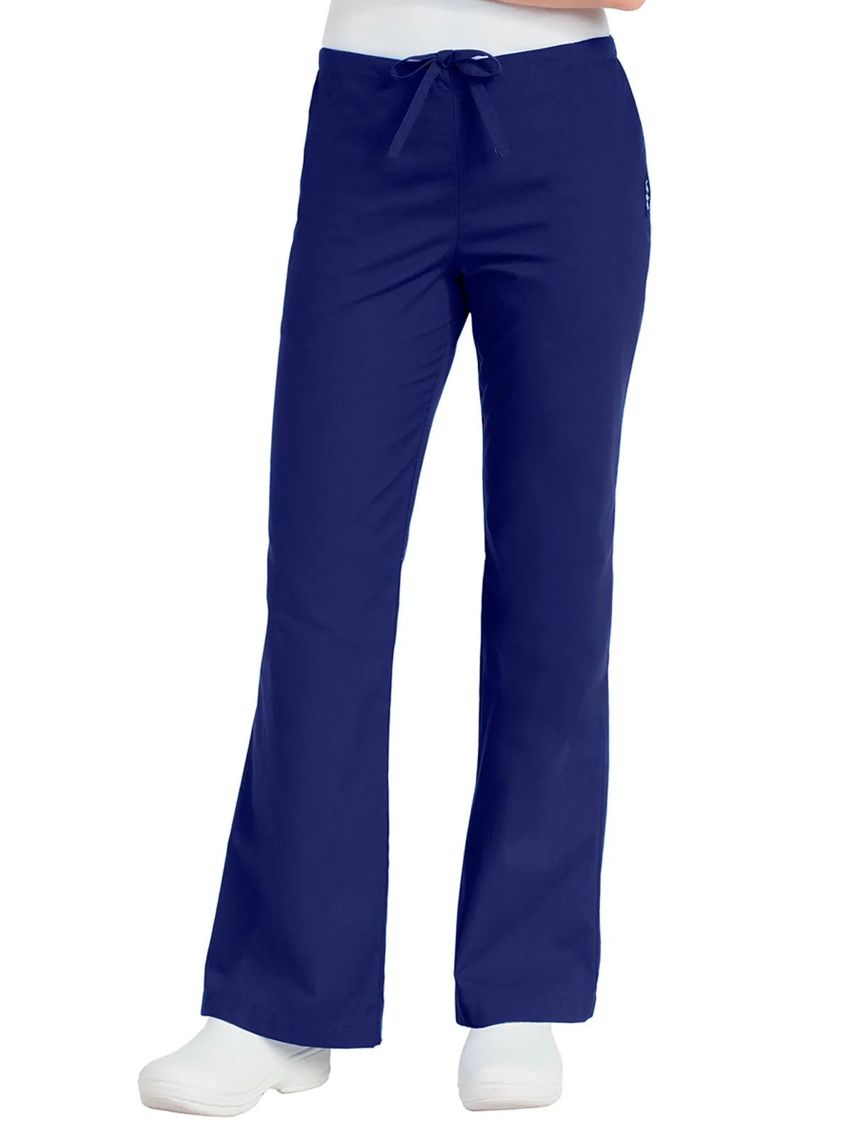 Essentials - Women's Natural Fit Flare Leg Scrub Pants