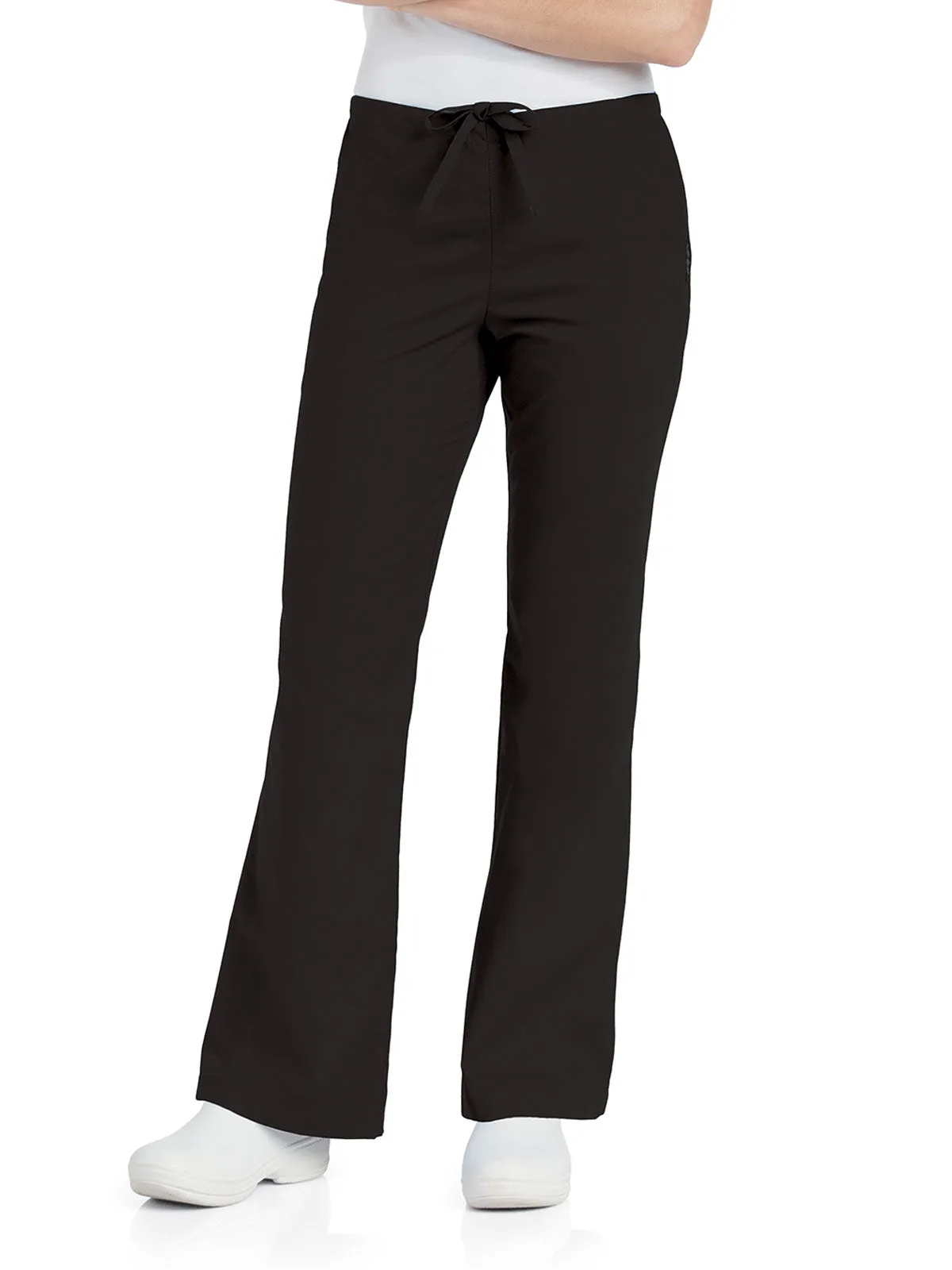Essentials - Women's Natural Fit Flare Leg Scrub Pants