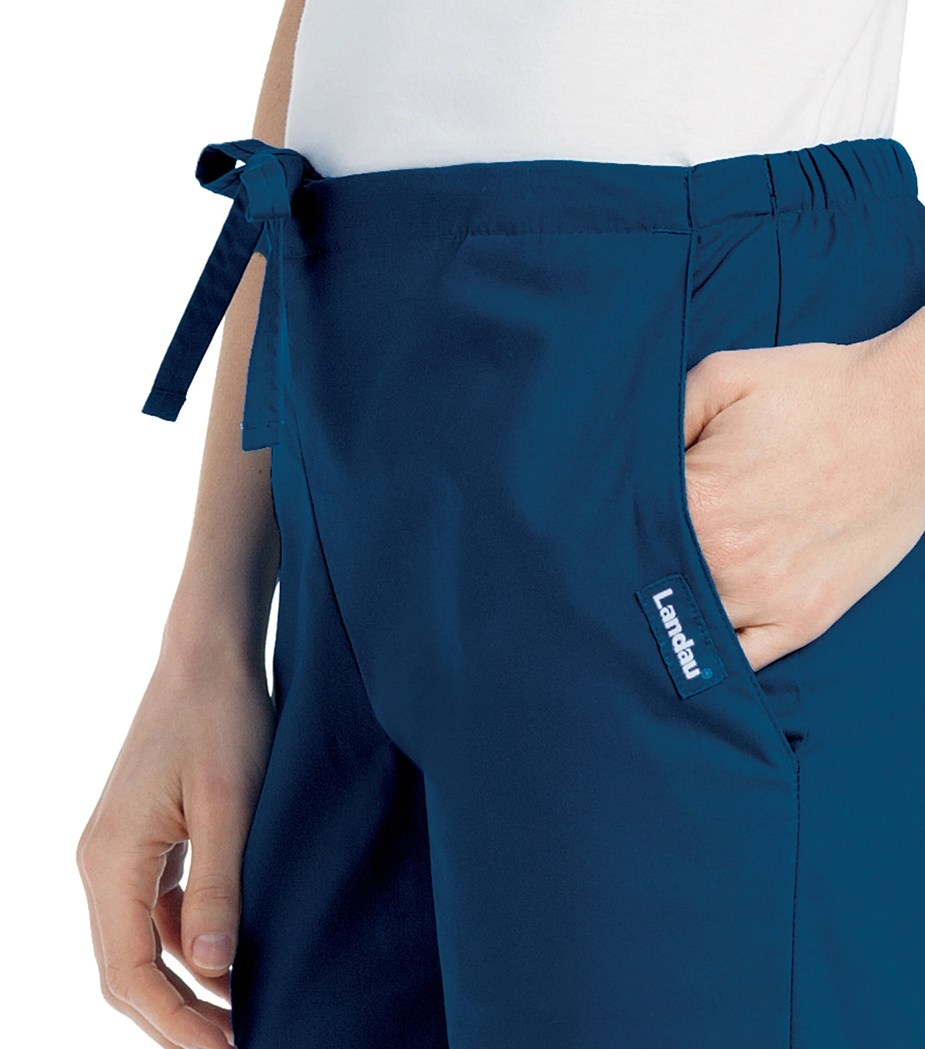 Essentials - Women's Natural Fit Flare Leg Scrub Pants