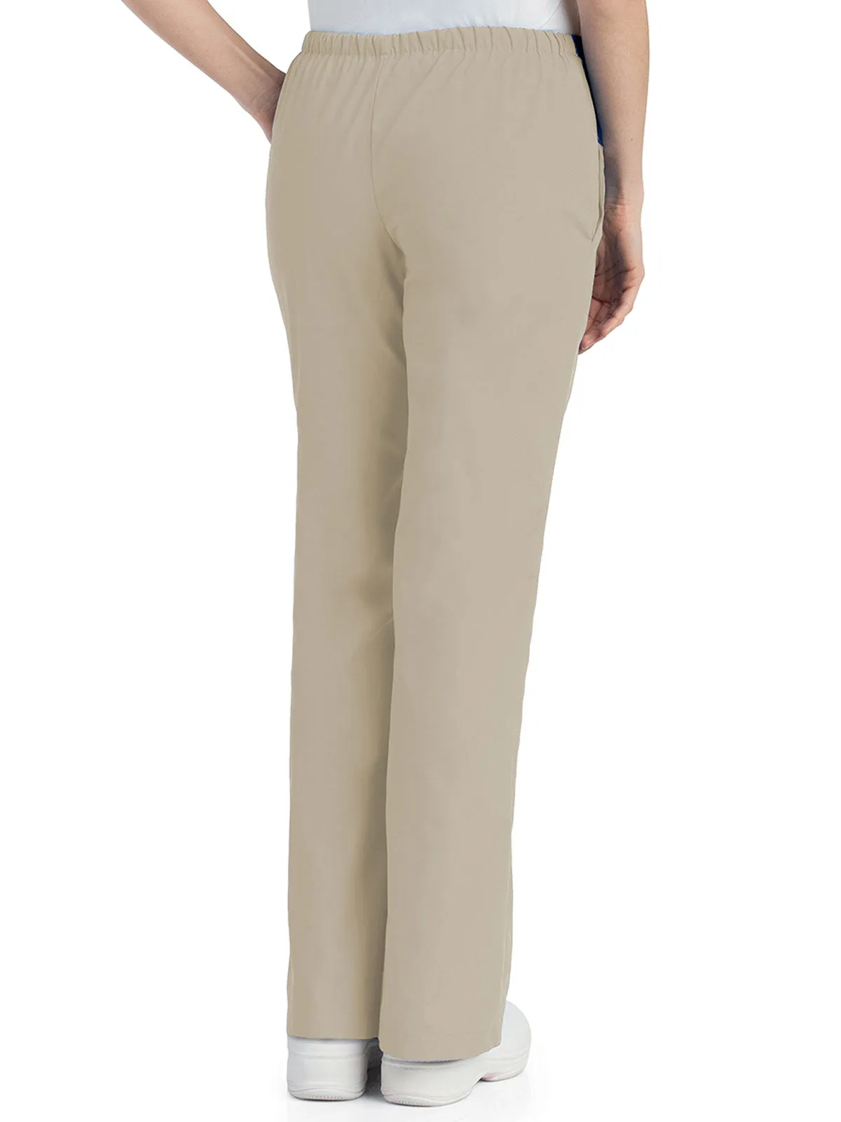 Essentials - Women's Natural Fit Flare Leg Scrub Pants