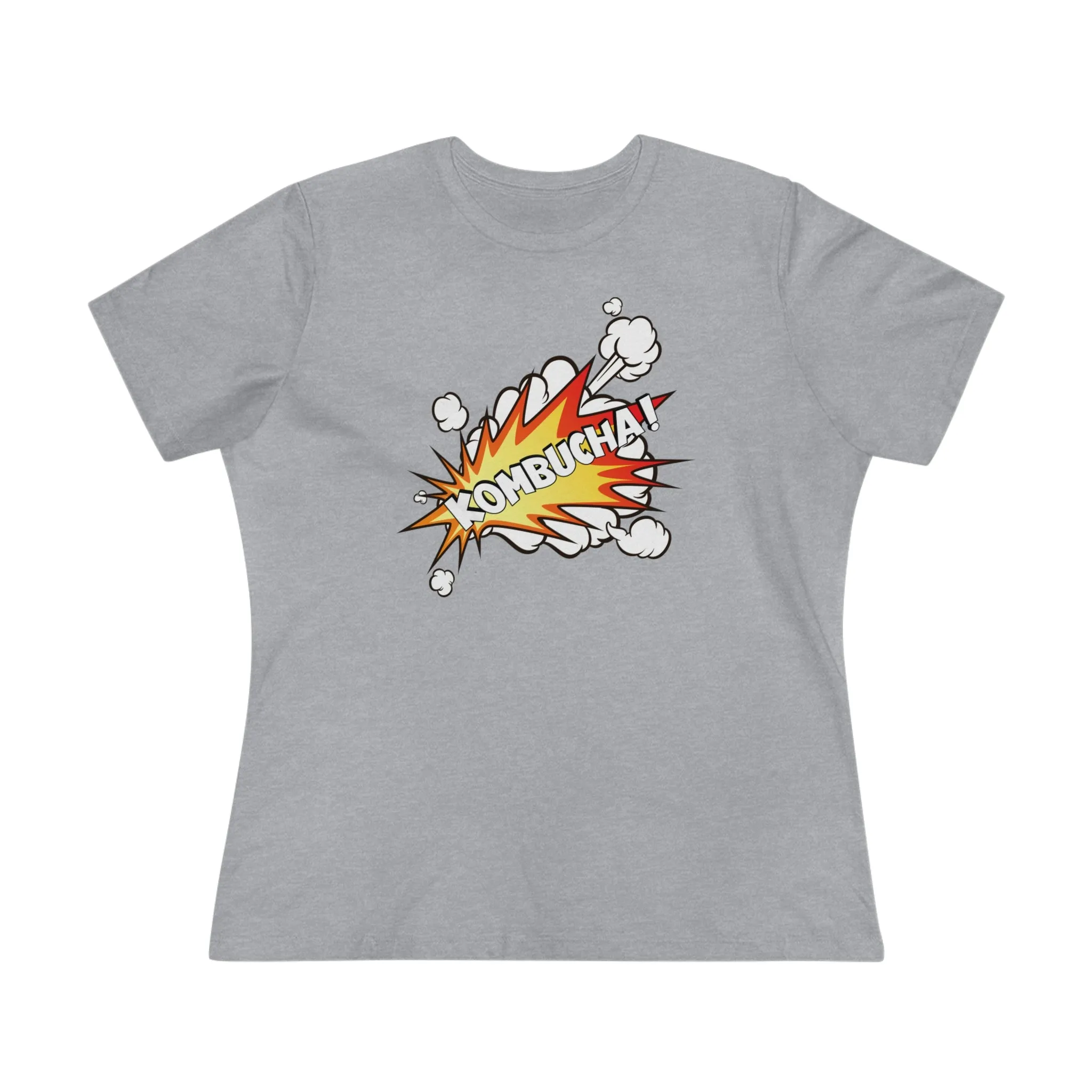 Foodie Pharmacology "Kombucha!" Women's Relaxed Fit Premium Tee