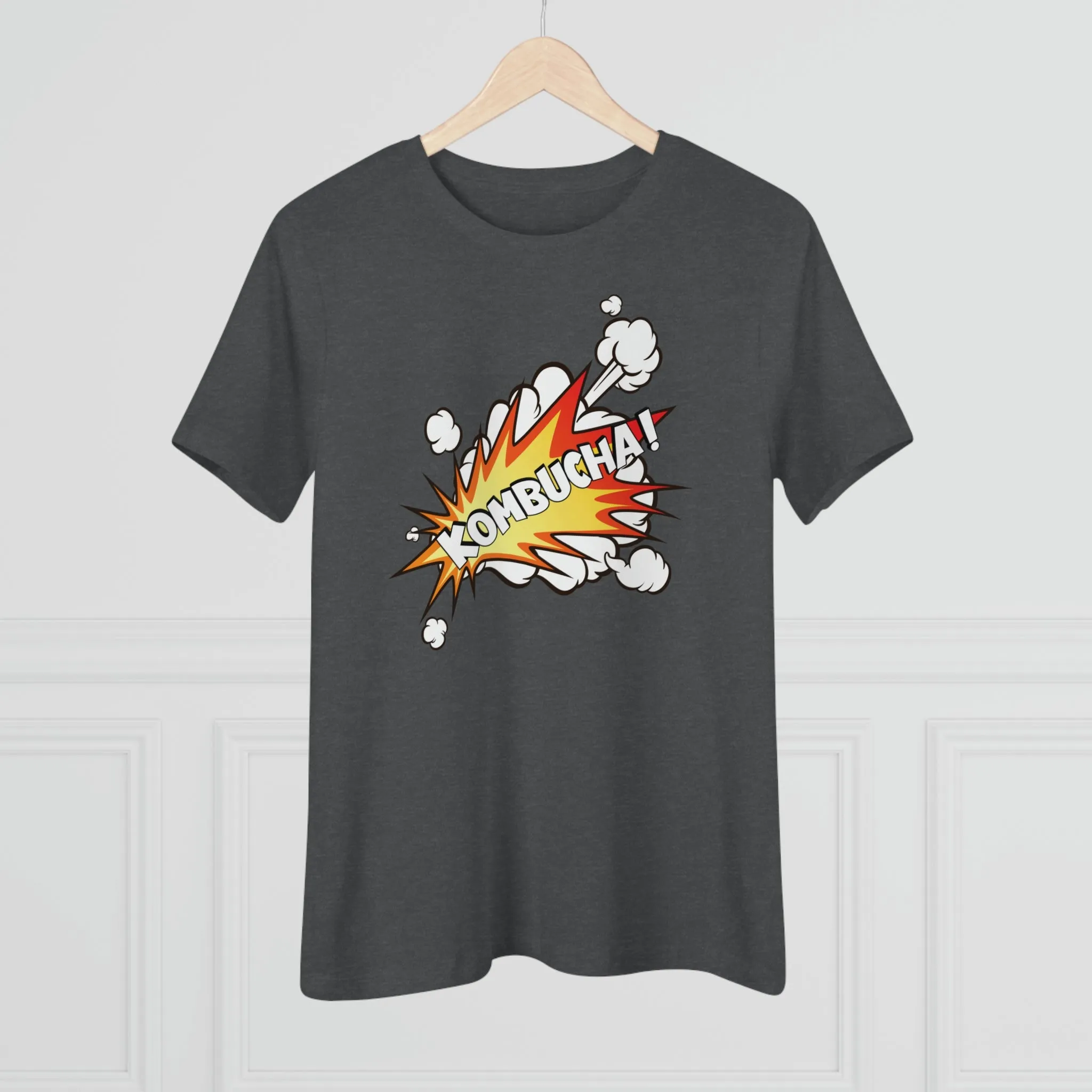 Foodie Pharmacology "Kombucha!" Women's Relaxed Fit Premium Tee