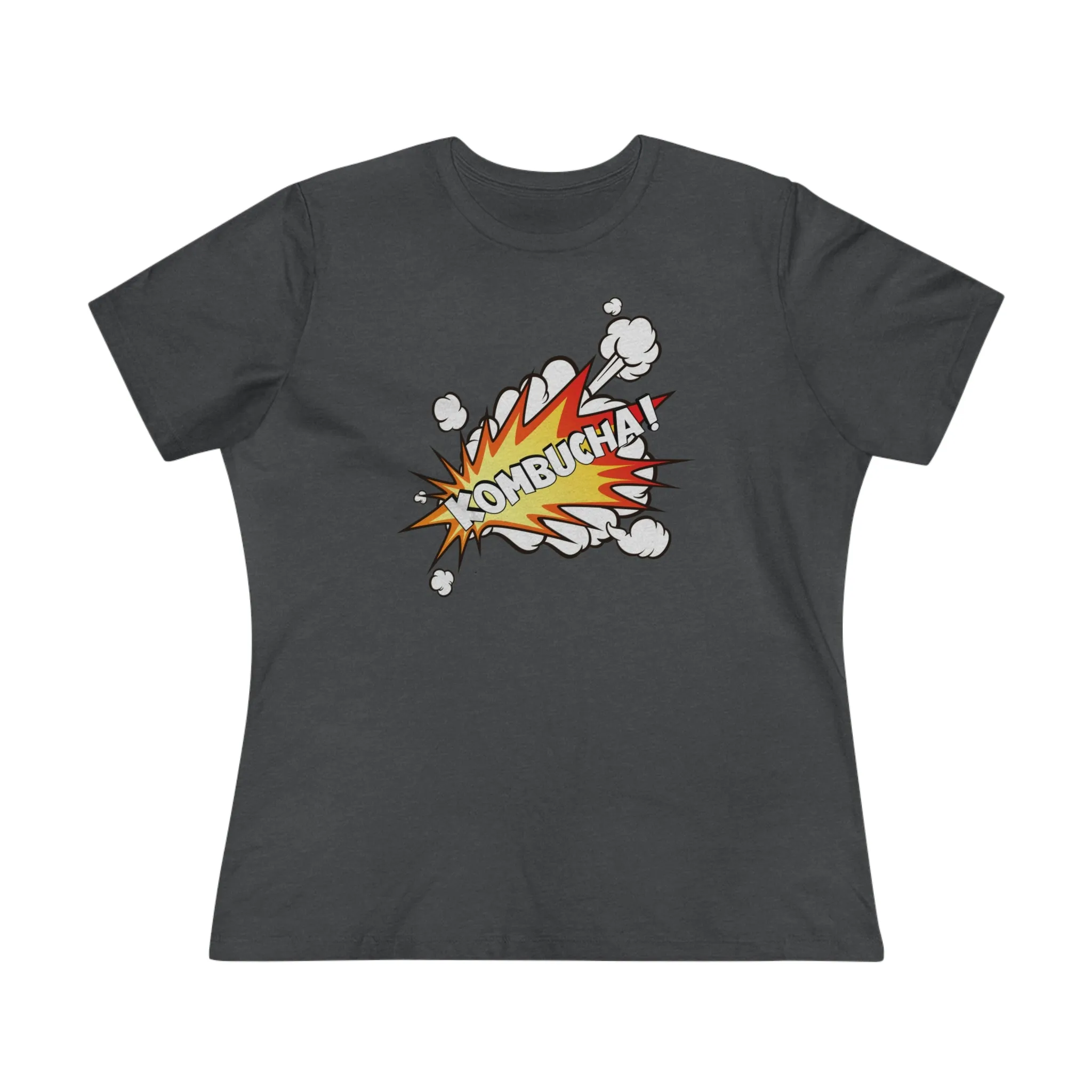 Foodie Pharmacology "Kombucha!" Women's Relaxed Fit Premium Tee