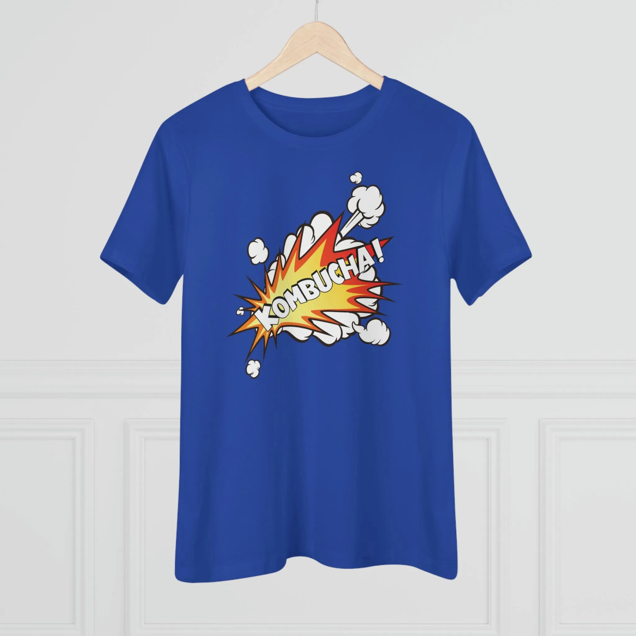 Foodie Pharmacology "Kombucha!" Women's Relaxed Fit Premium Tee