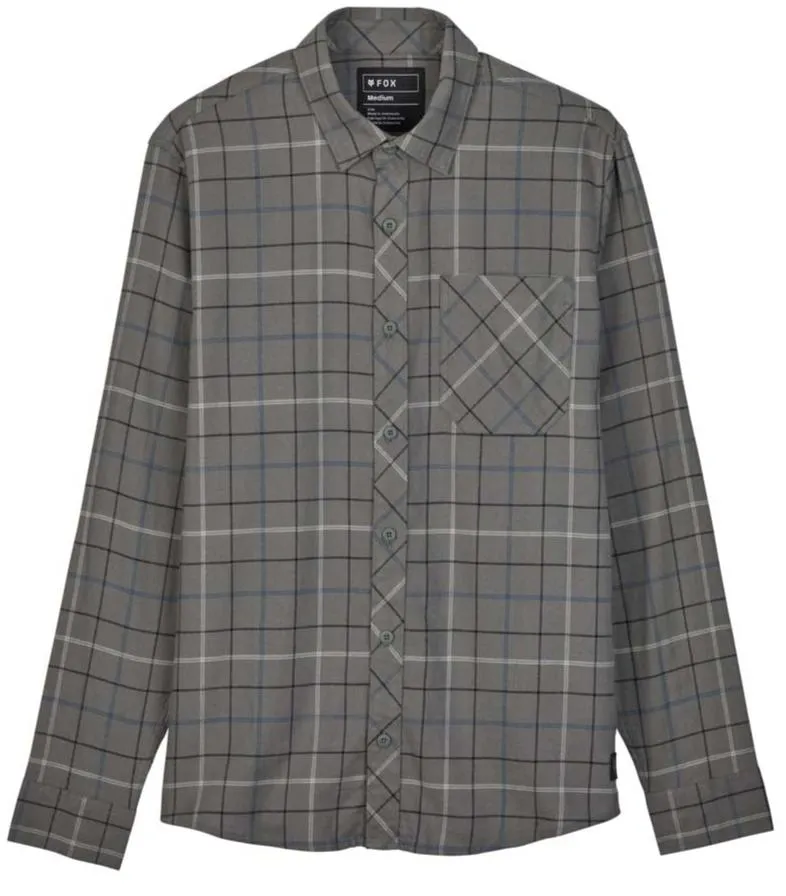 Fox SURVIVALIST STRETCH FLANNEL - Dark Stone