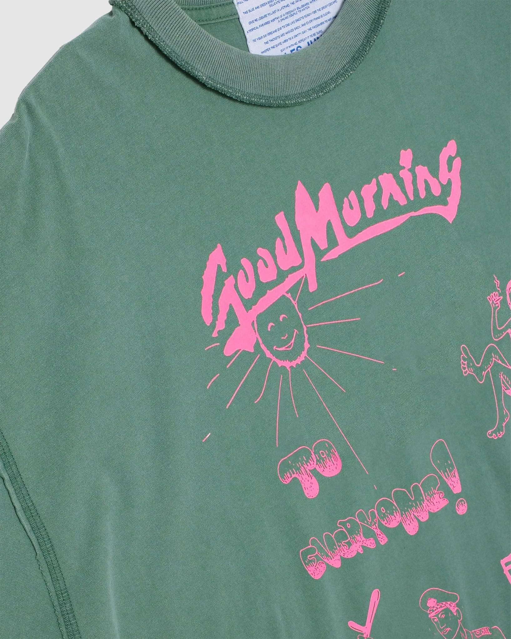 Good Morning Cops Vintage Wash Tee