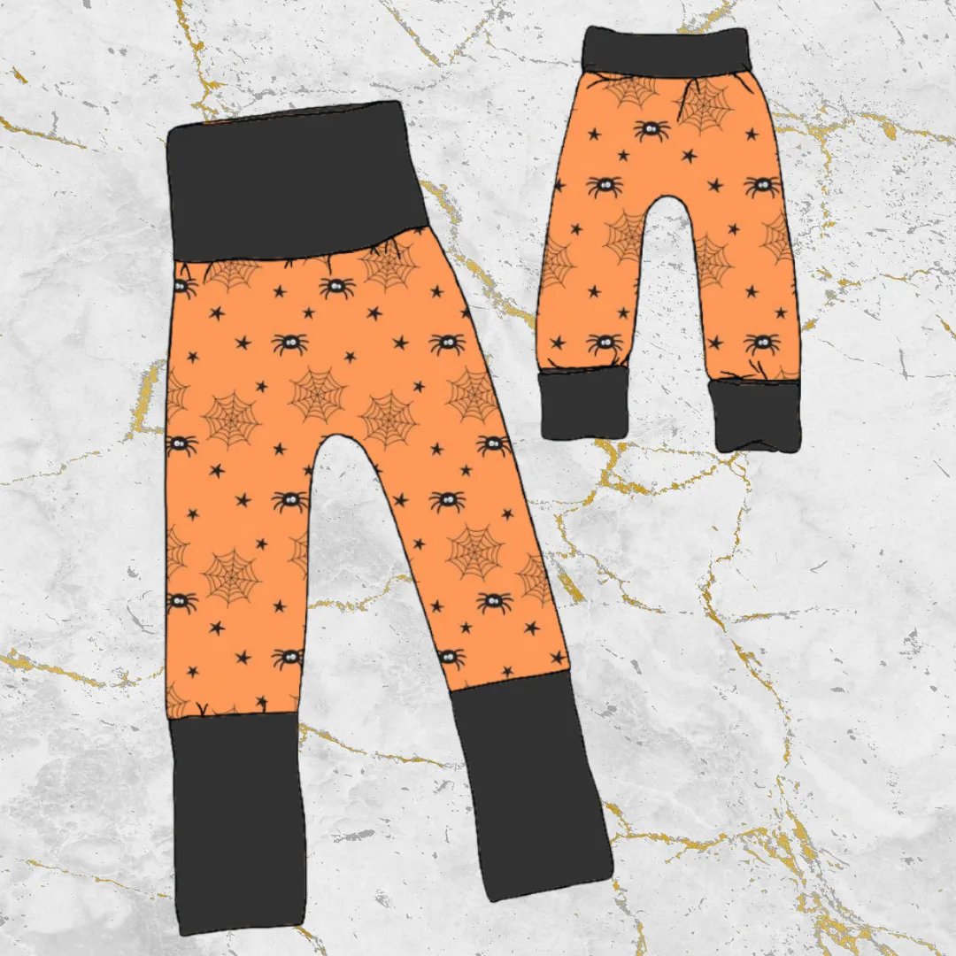 Halloween Grow With Me Pants