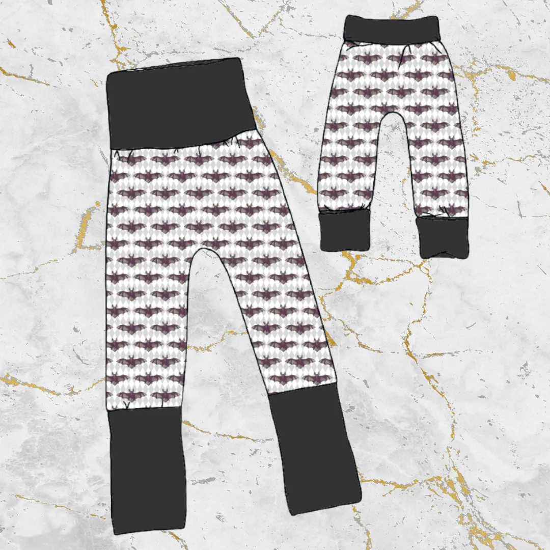 Halloween Grow With Me Pants