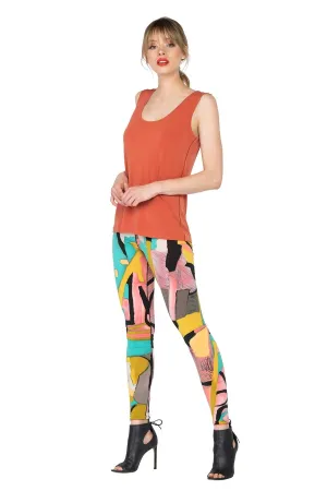 High Waist DBL Layered Leggings