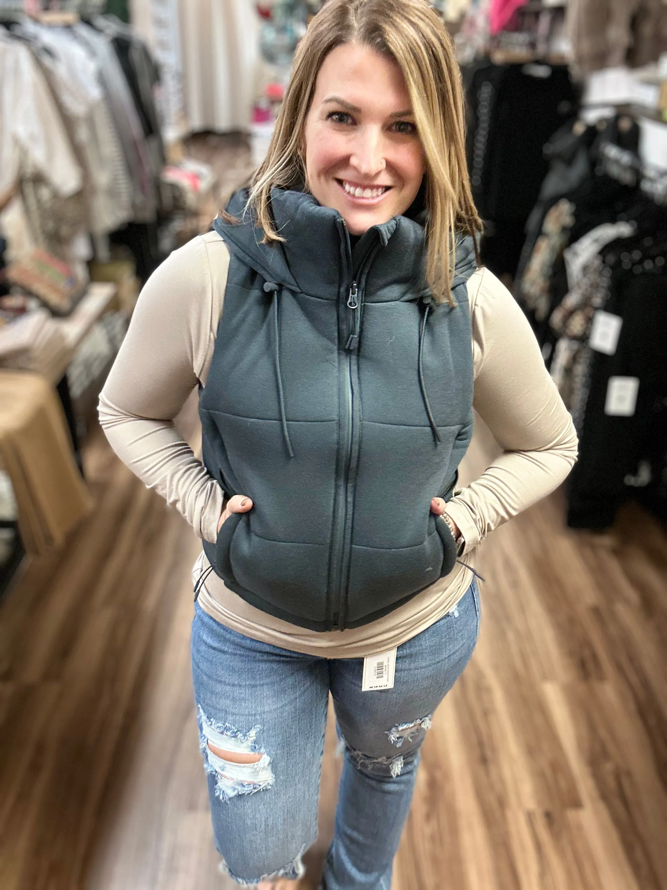 Hooded Vest