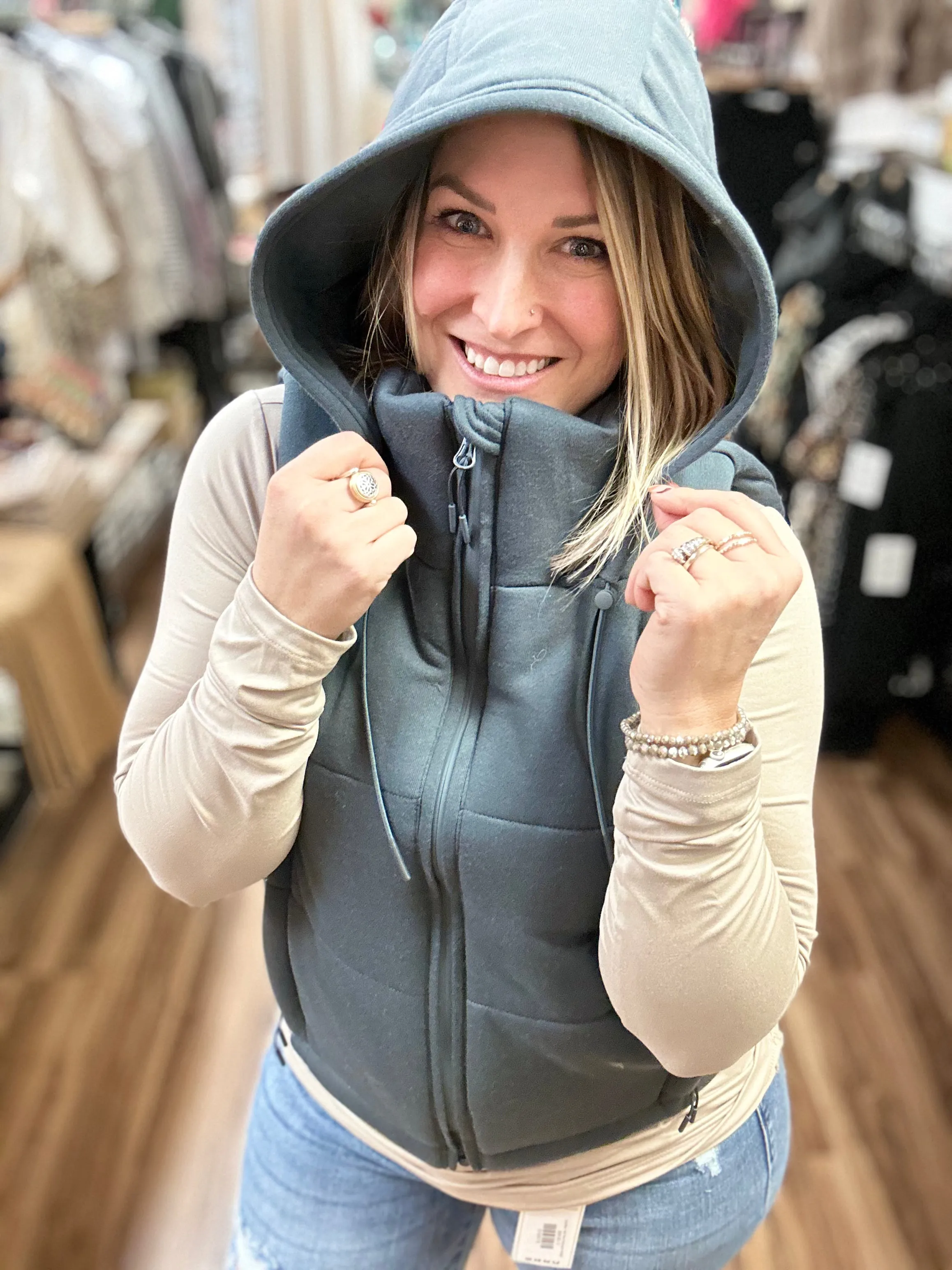 Hooded Vest