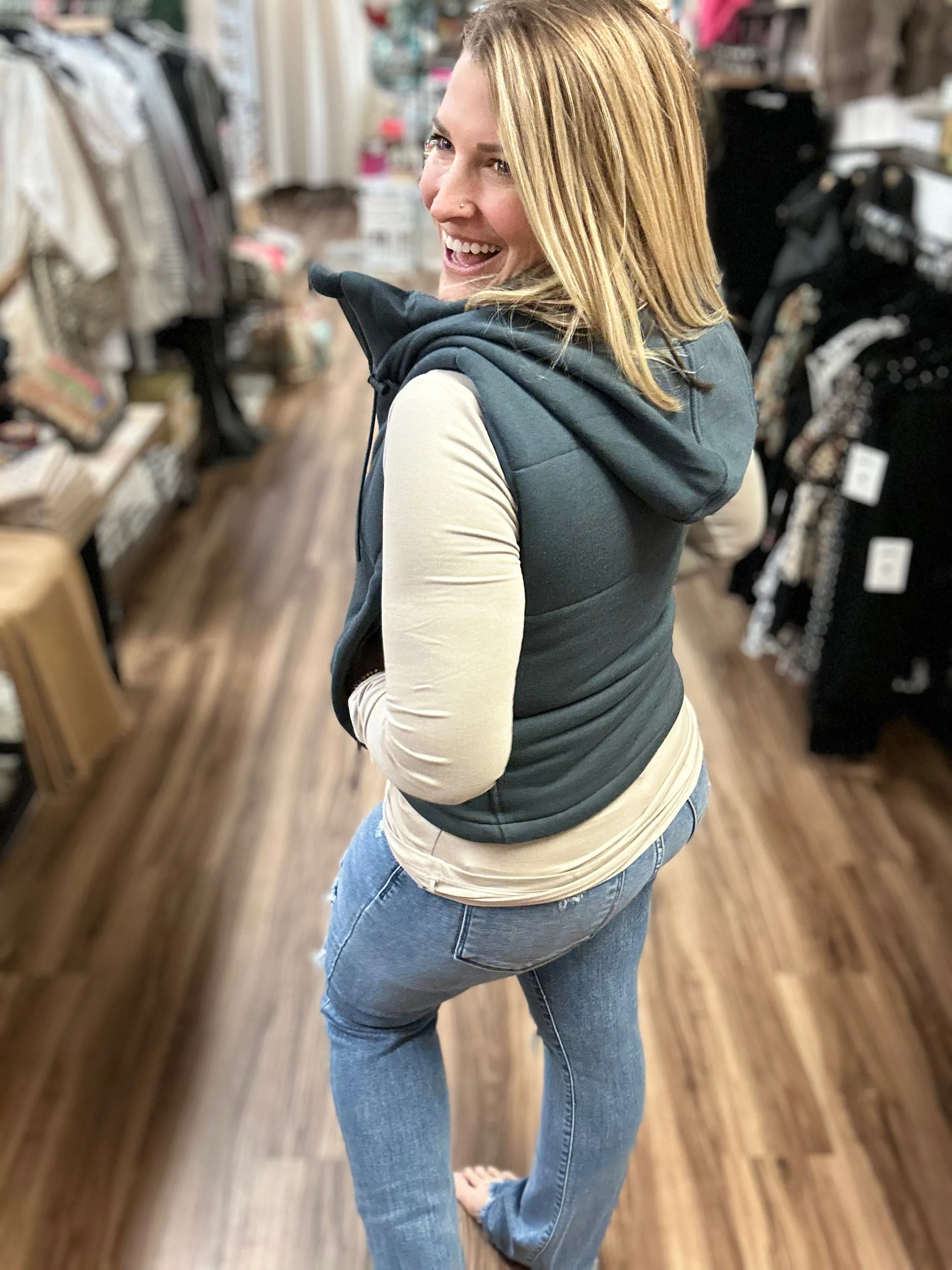 Hooded Vest