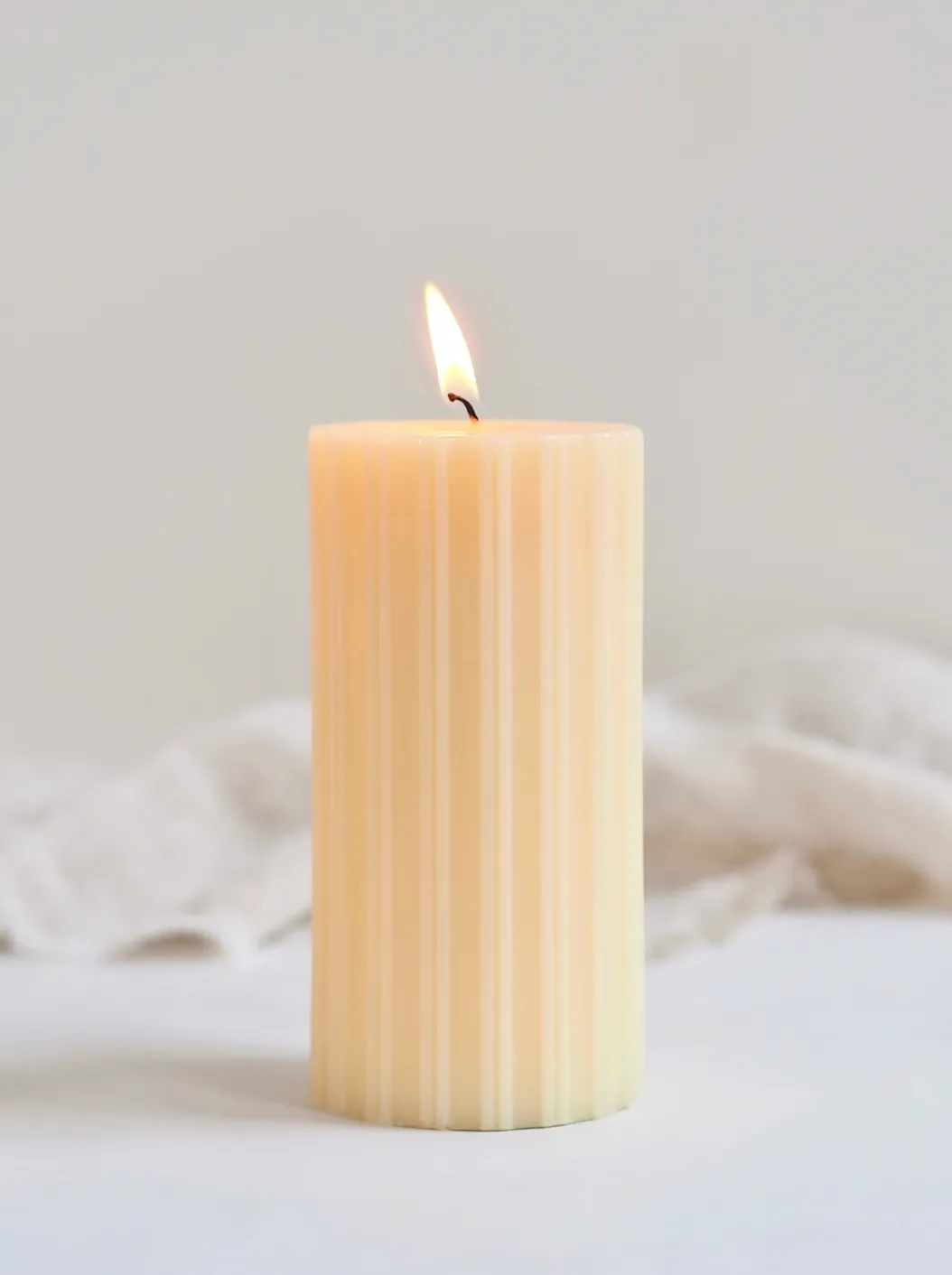 Isla Lily Pillar Candles