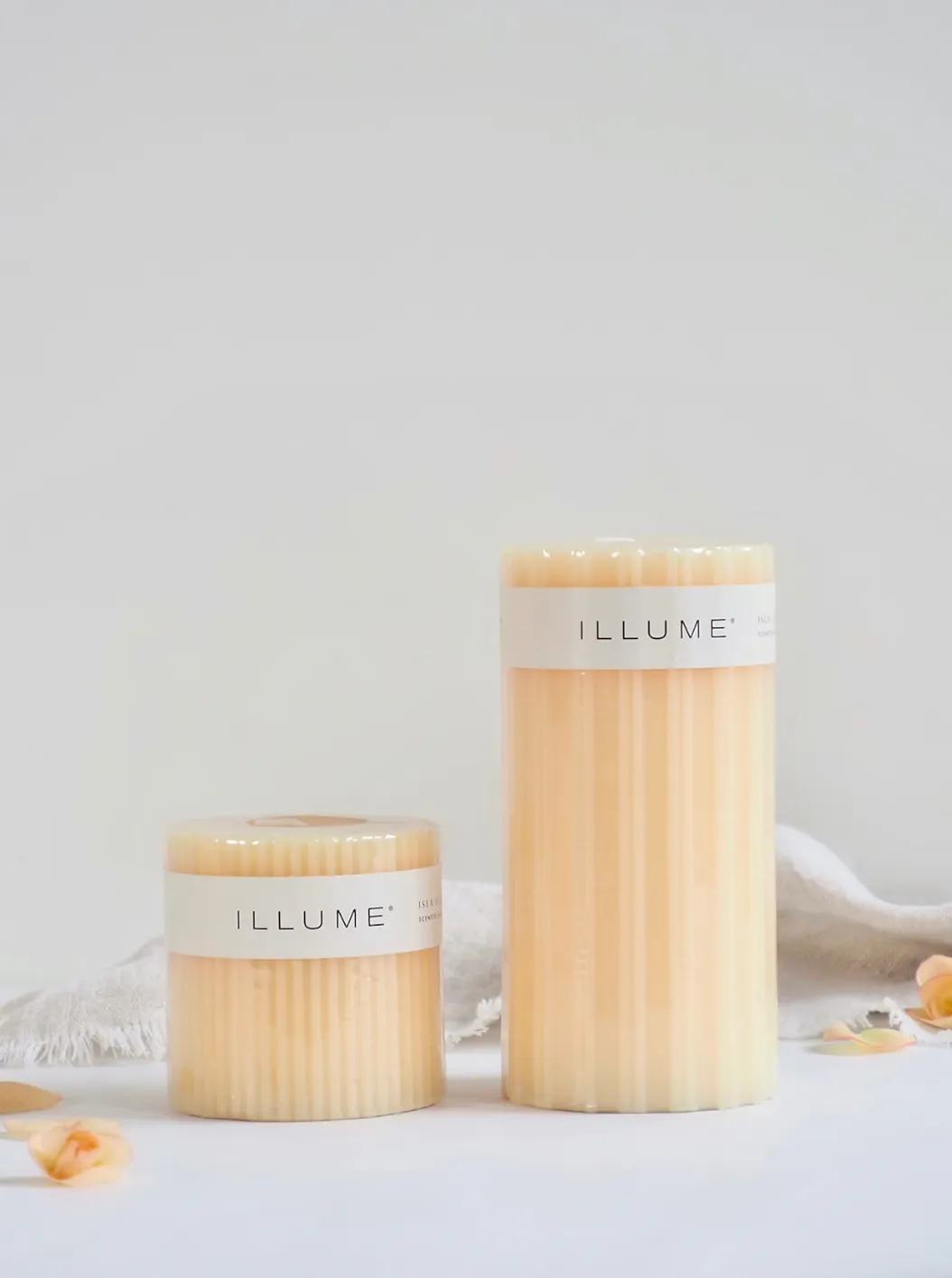 Isla Lily Pillar Candles