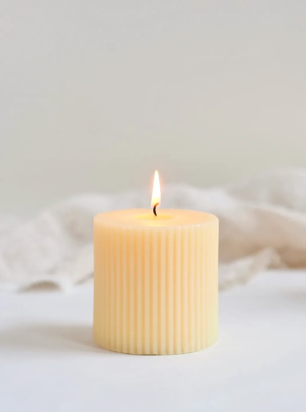 Isla Lily Pillar Candles