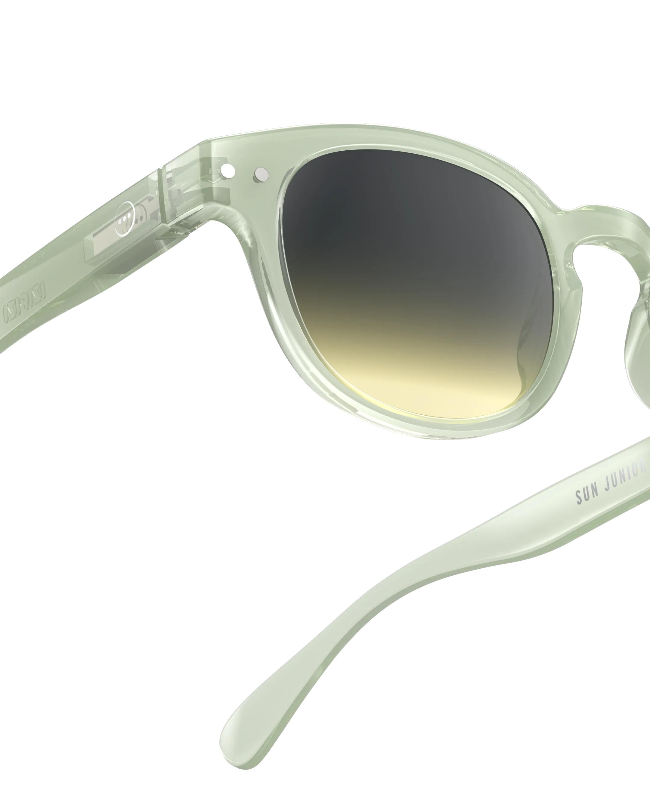 IZIPIZI #C SUN JUNIOR (Children 5-10 Years) Quiet Green Kids Sunglasses (Daydream Collection)