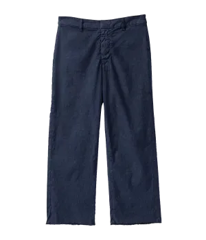 Kinsale Trouser in Navy Italian Performance Linen