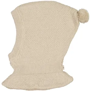 Knitted Balaclava Pomi - fossil