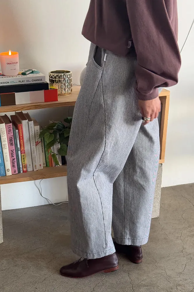 Le Bon Shoppe Arc Navy Stripe Pants