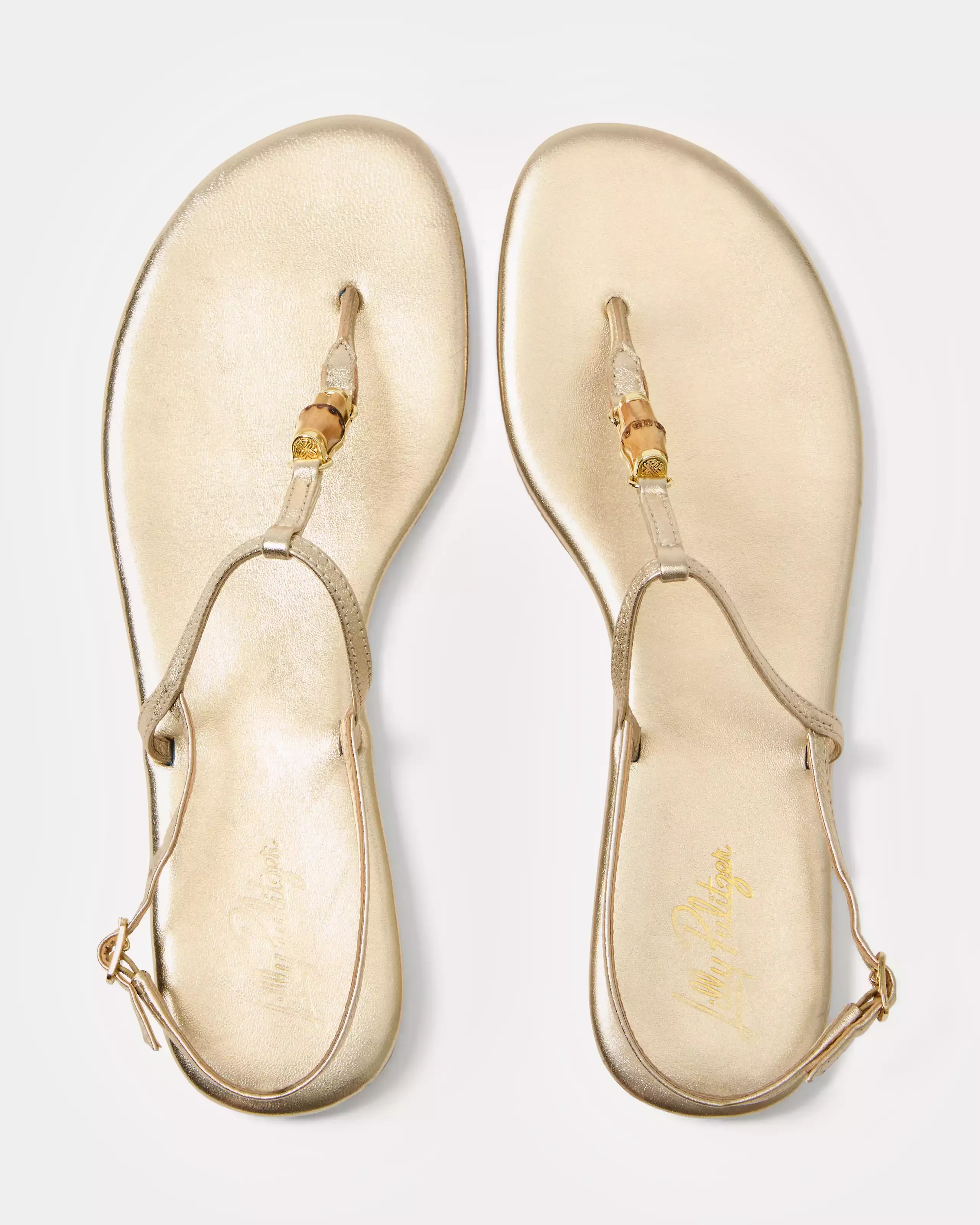 Leena Sandal - Gold Metallic