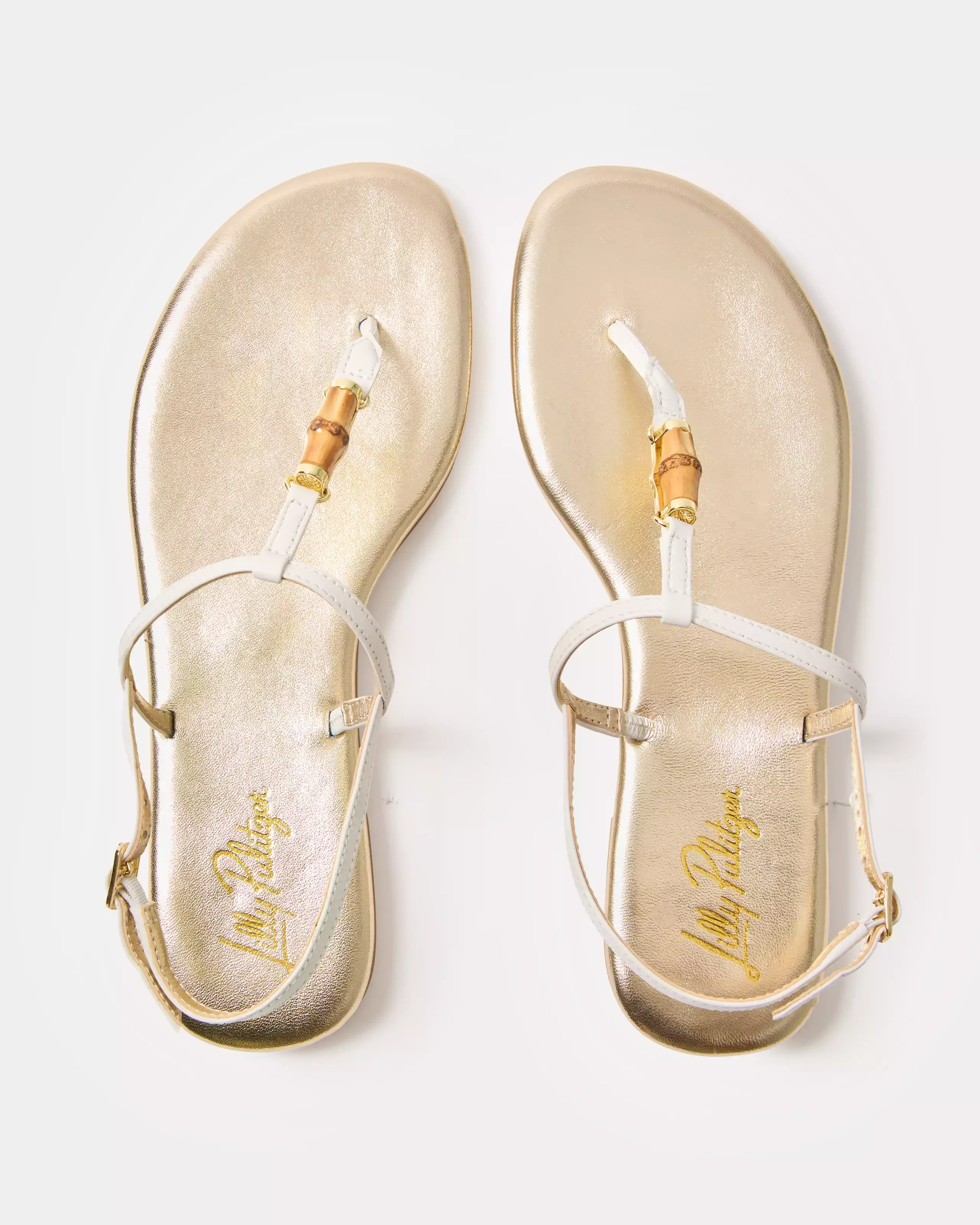 Leena Sandal - Resort White