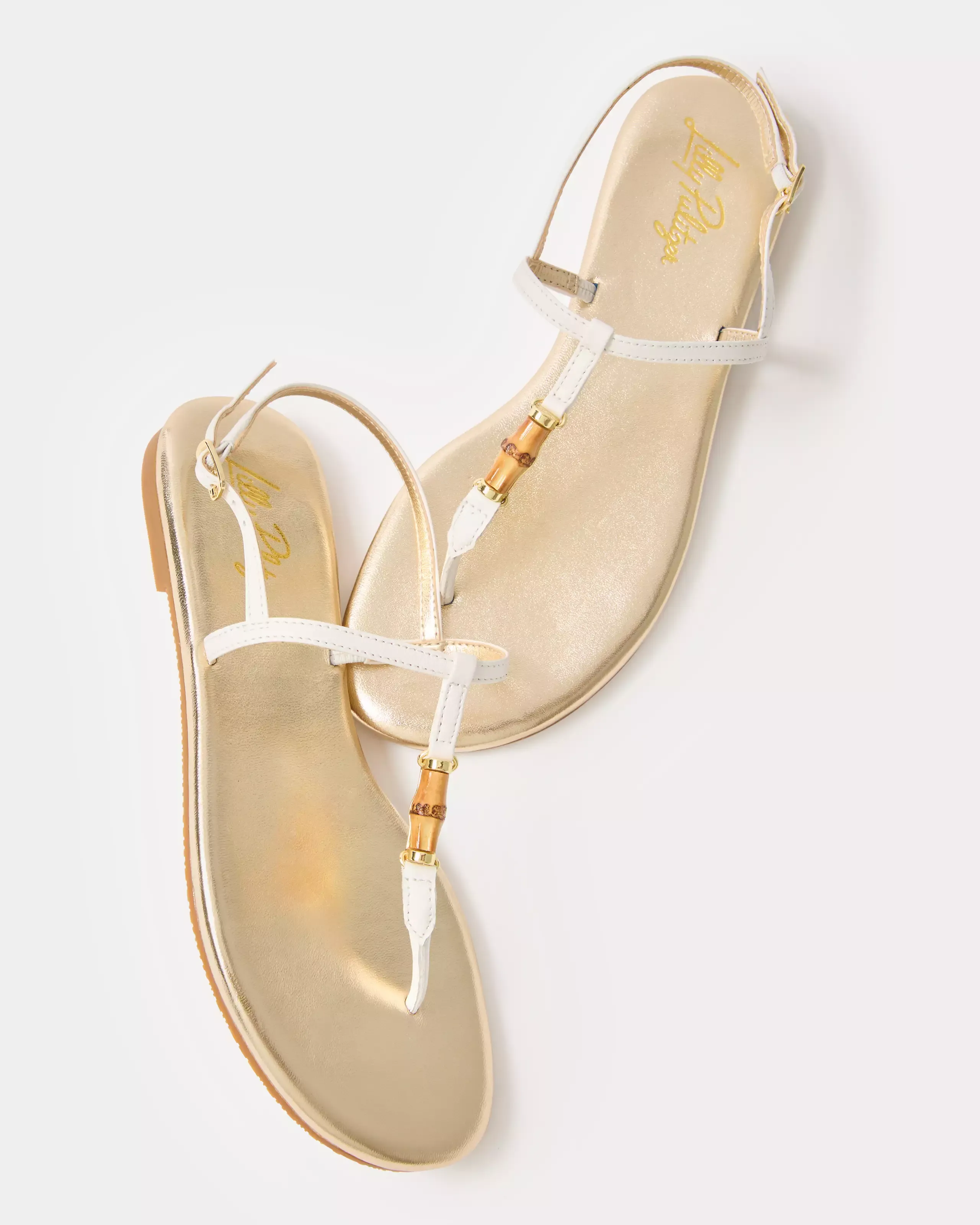 Leena Sandal - Resort White