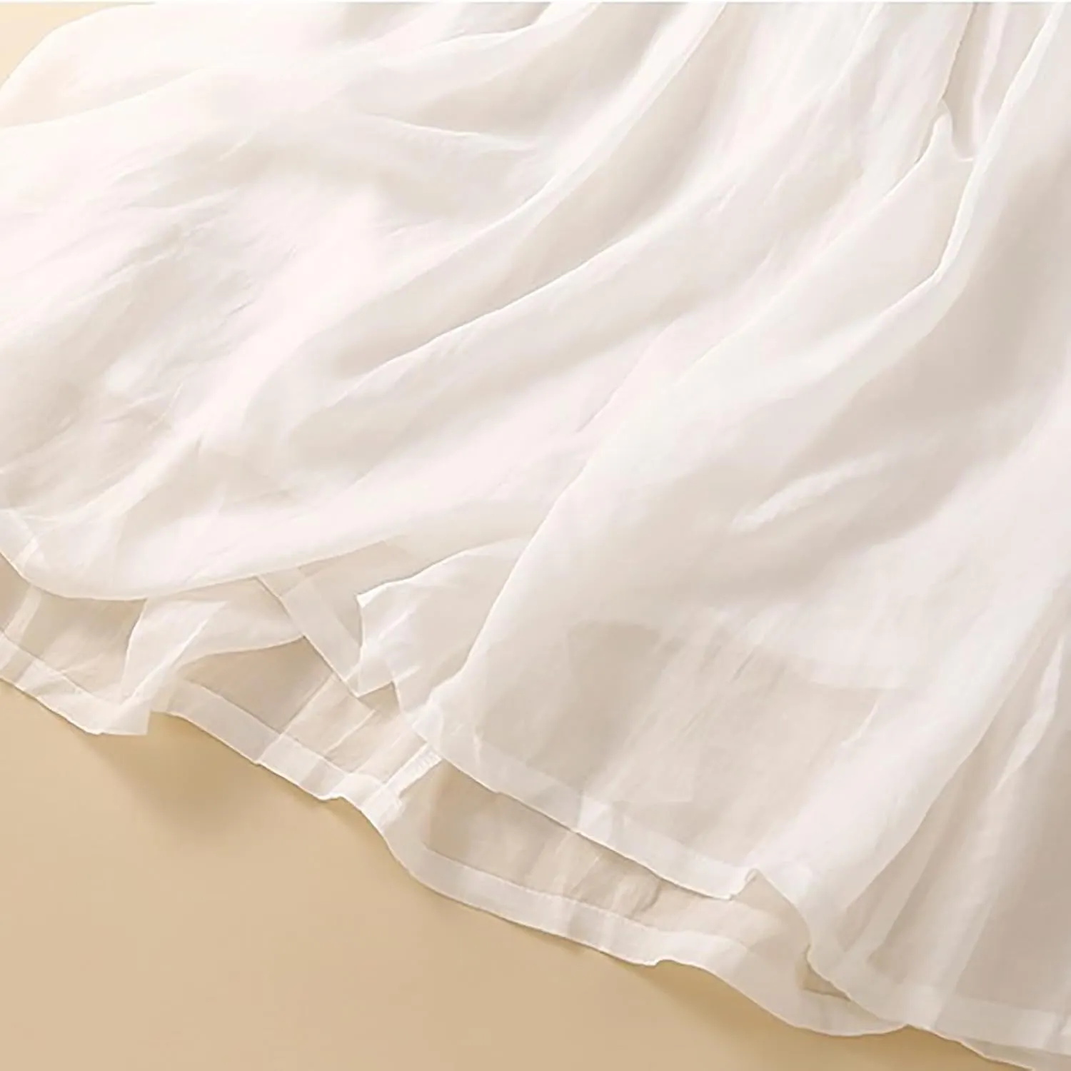 Linen Skirt Womens 2025 Summer Boho Midi Skirt Elastic High Waisted Flowy Swing A-Line Pleated Skirts