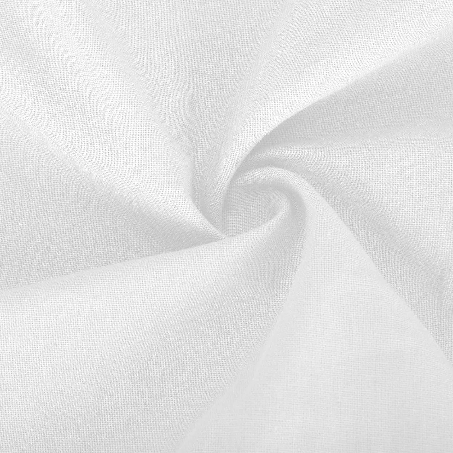Linen Sundress for Women 2025 Short Sleeve Casual Dress Summer Trendy Loose Crew Neck Beach Vacation Dresses