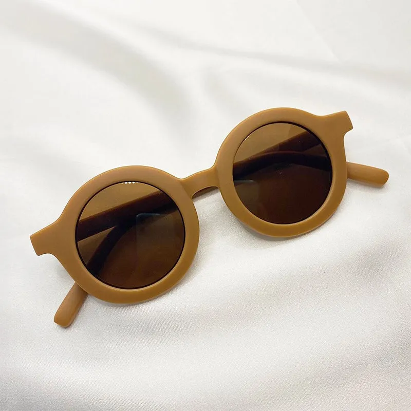 Lovely Round Shape Sunglasses with UV Protection For Kids