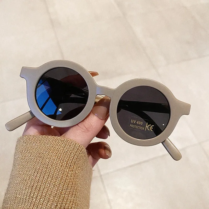 Lovely Round Shape Sunglasses with UV Protection For Kids
