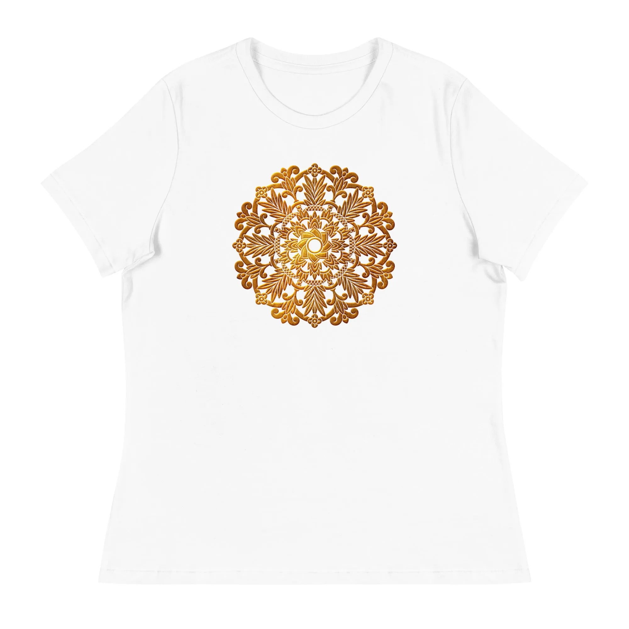 Mandala Gold - Relaxed Fit T-Shirt
