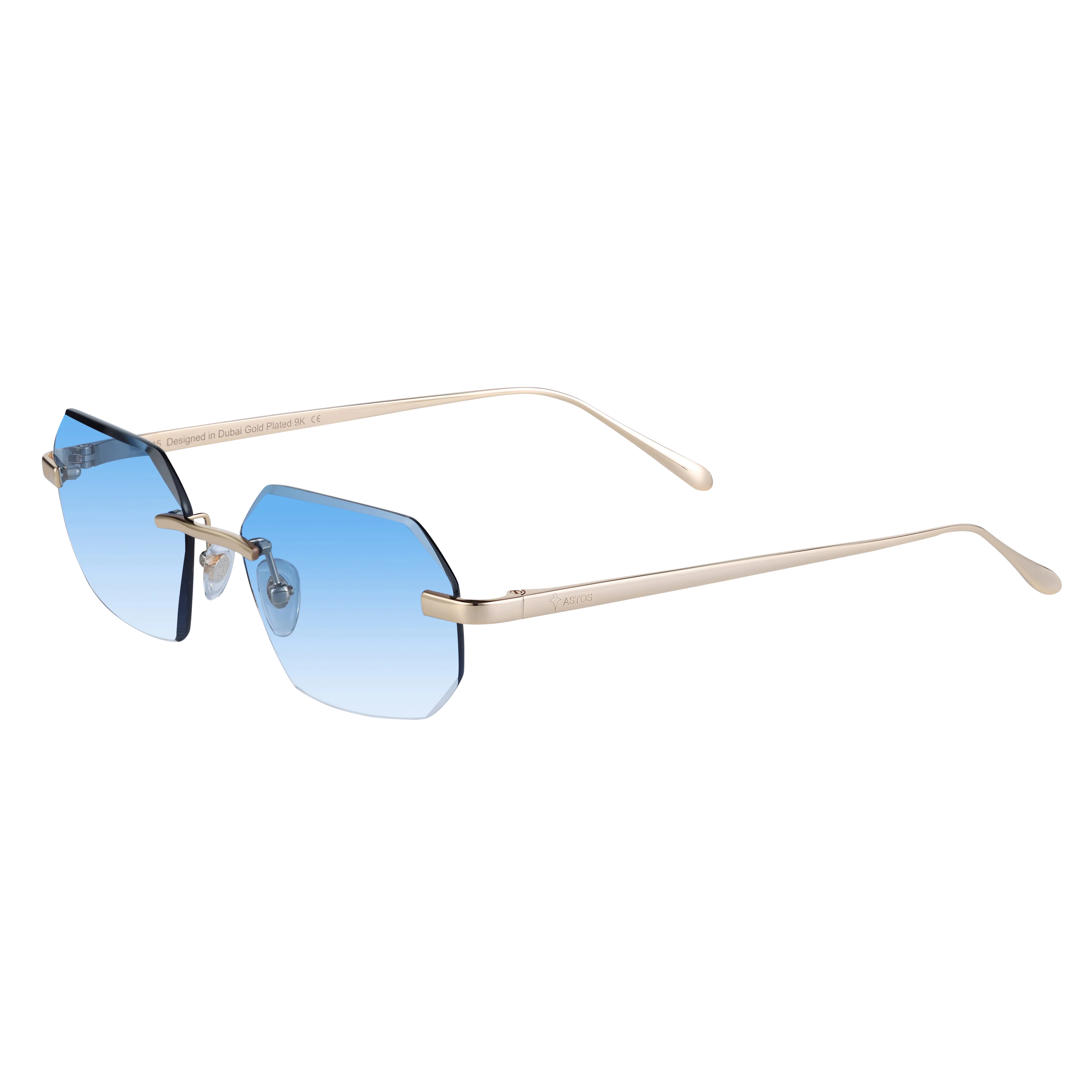 Men's Eyewear Diamond Cut Sky Blue