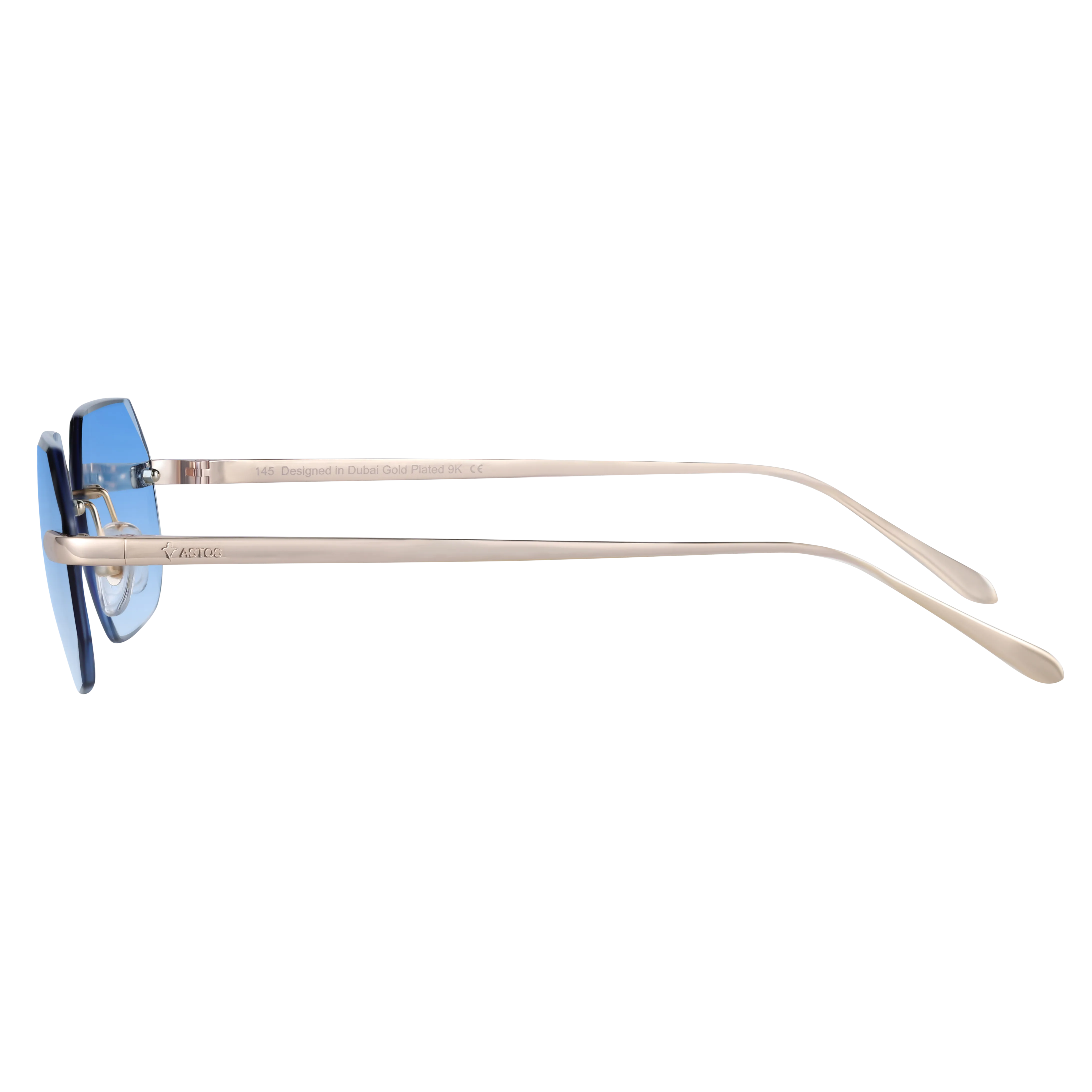 Men's Eyewear Diamond Cut Sky Blue