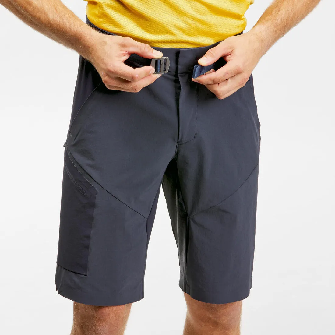 Men's long hiking shorts - MH500