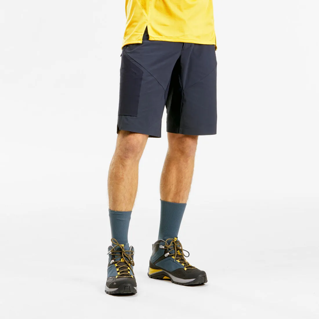 Men's long hiking shorts - MH500