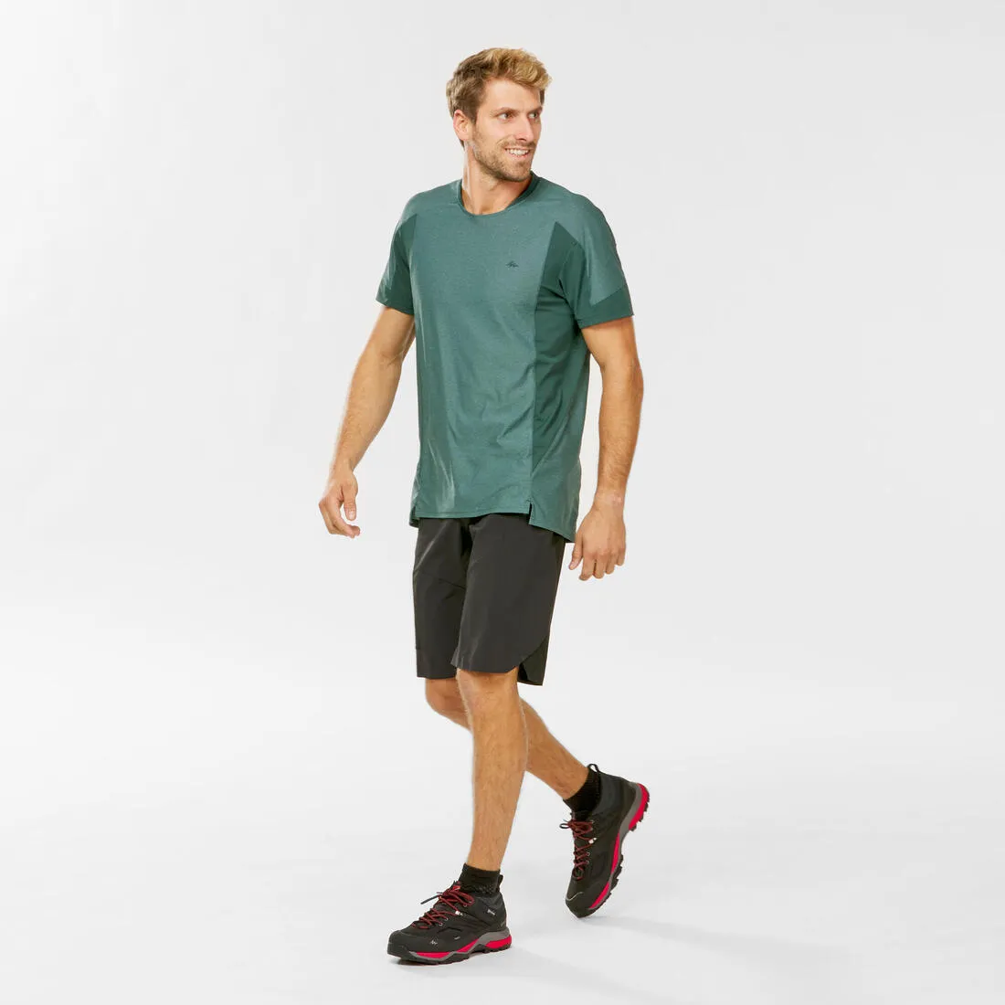 Men's long hiking shorts - MH500