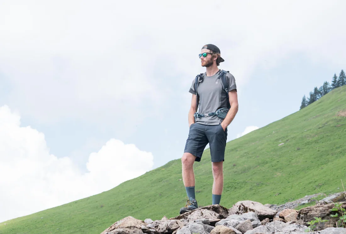 Men's long hiking shorts - MH500