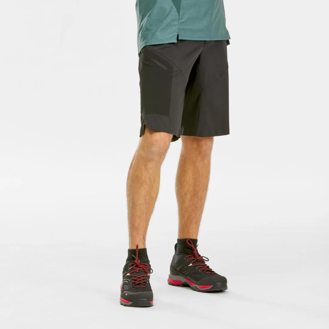 Men's long hiking shorts - MH500
