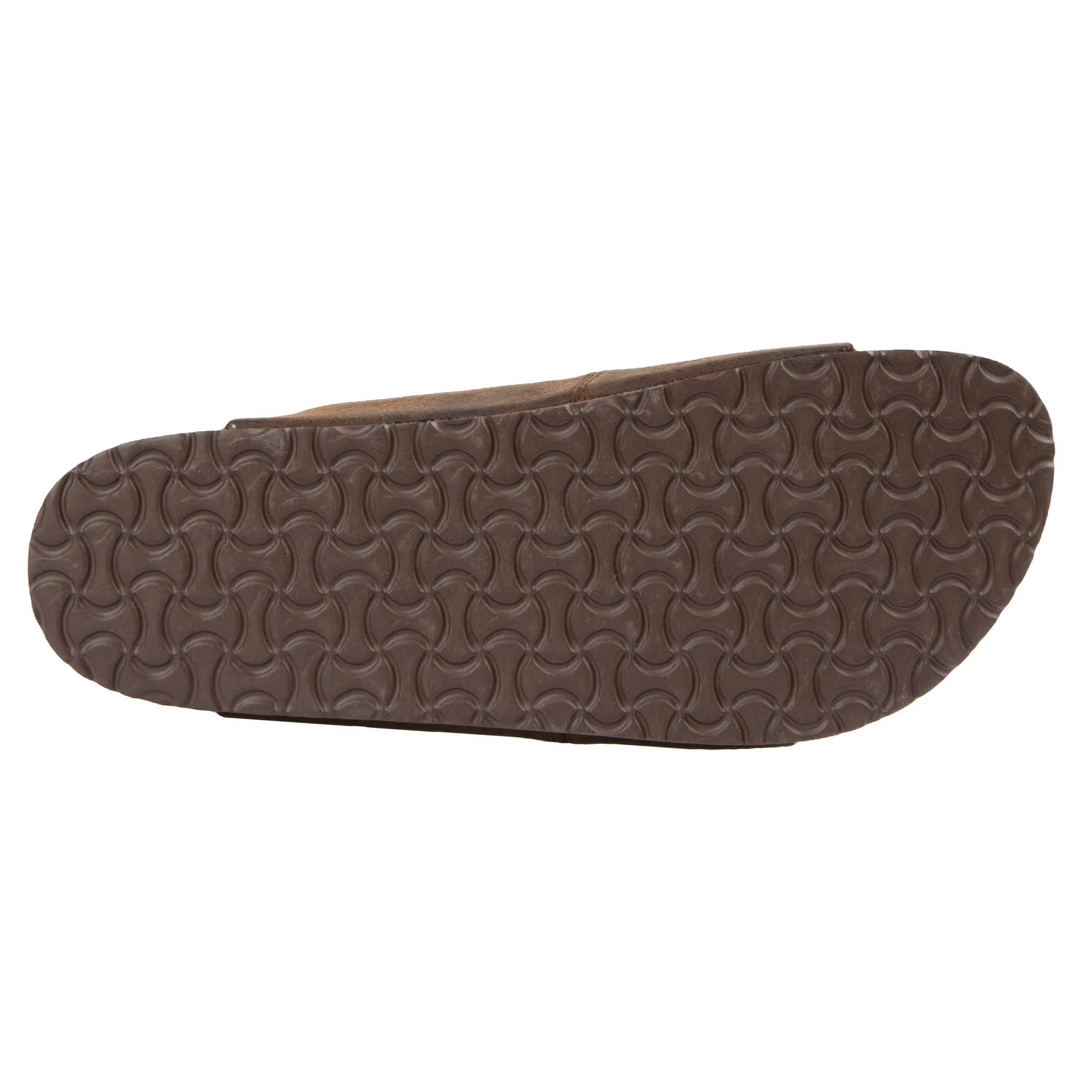 Men's Raegan Leather Strap Cork Sandal