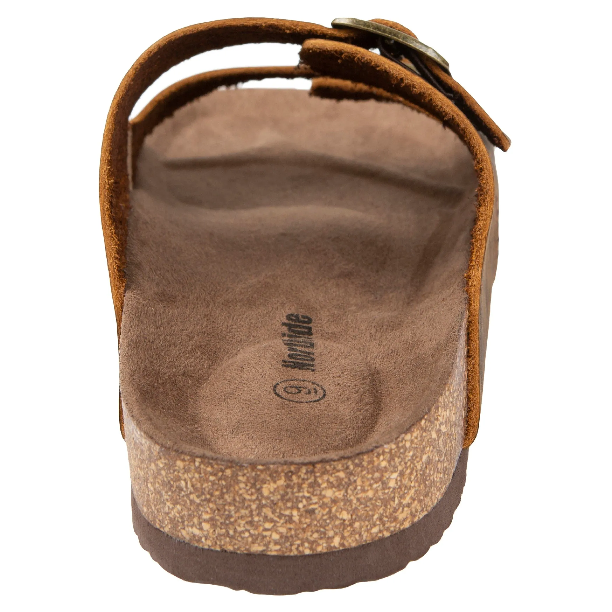 Men's Raegan Leather Strap Cork Sandal