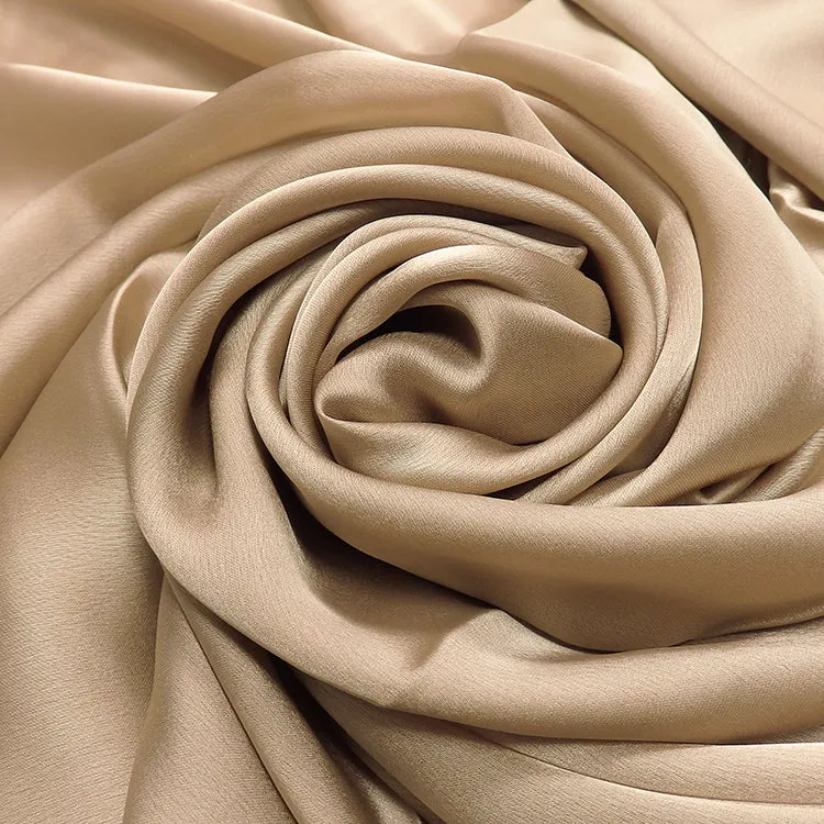 Metallic Rayon Hijab - Mocca