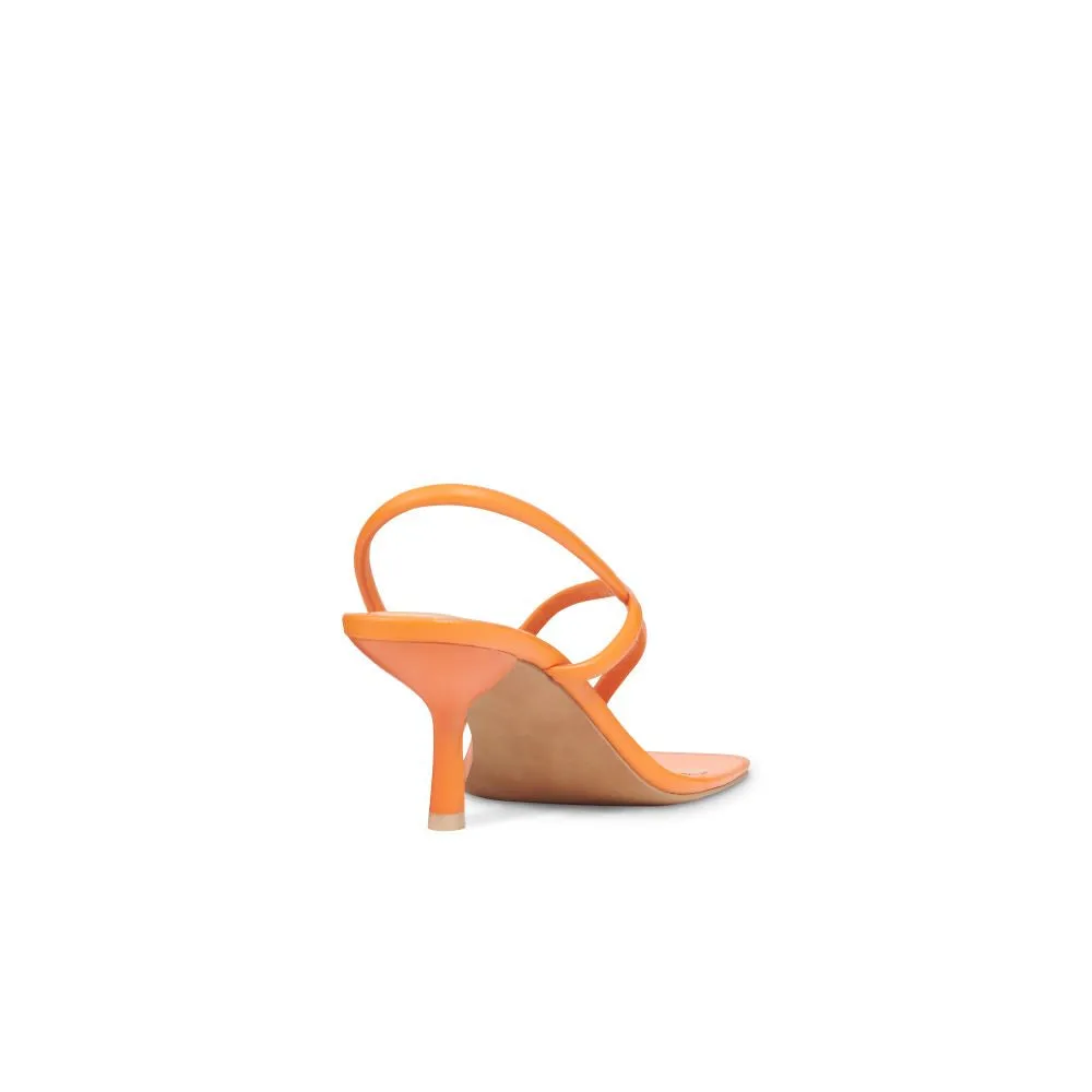 Mietta Sandal Orange Leather
