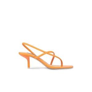 Mietta Sandal Orange Leather