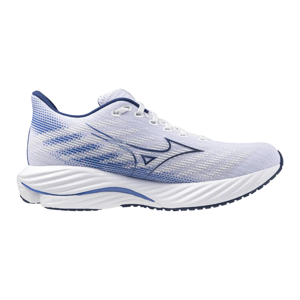 Mizuno Wave Rider 28 AW24 Women's - White/Mugen Blue/River Blue