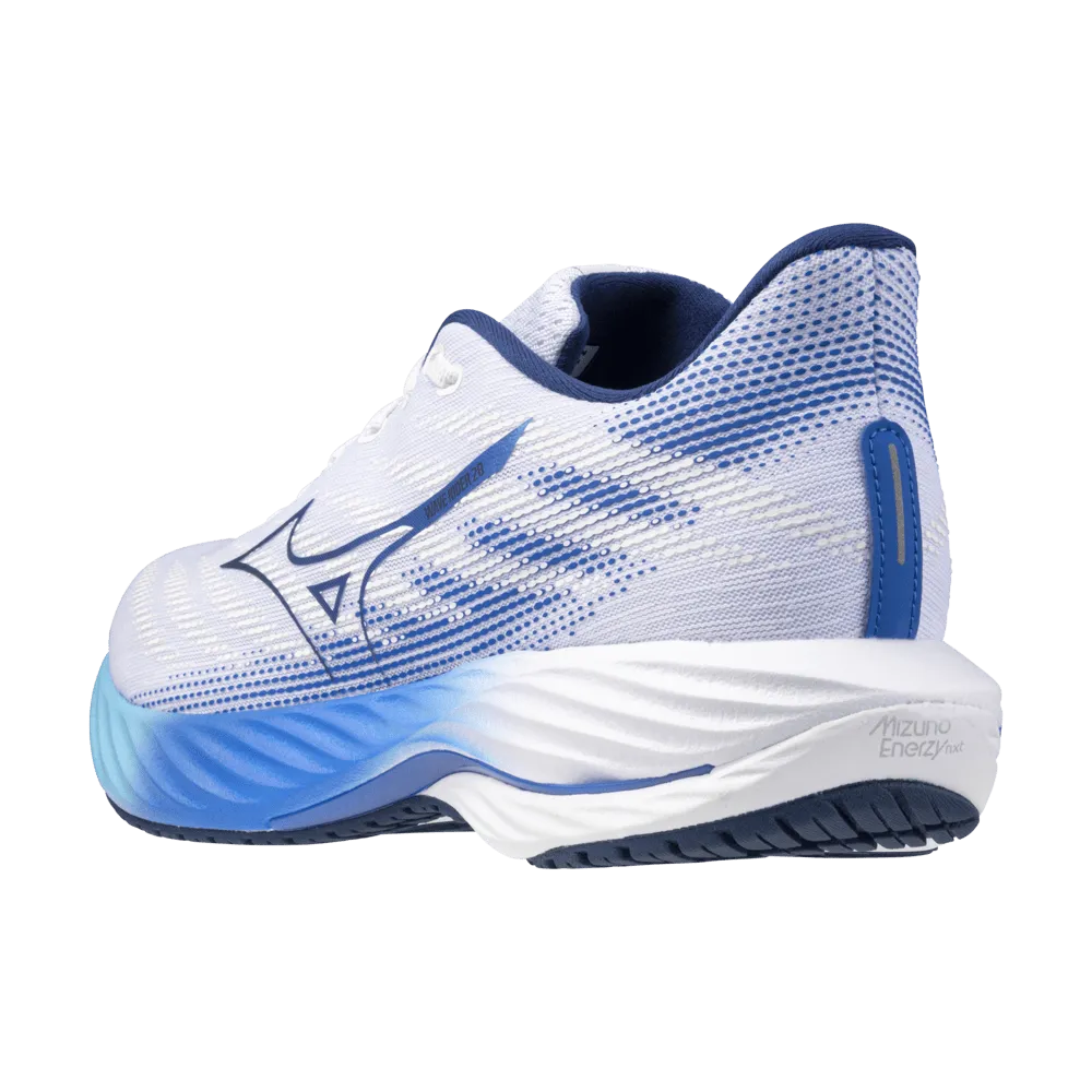 Mizuno Wave Rider 28 AW24 Women's - White/Mugen Blue/River Blue