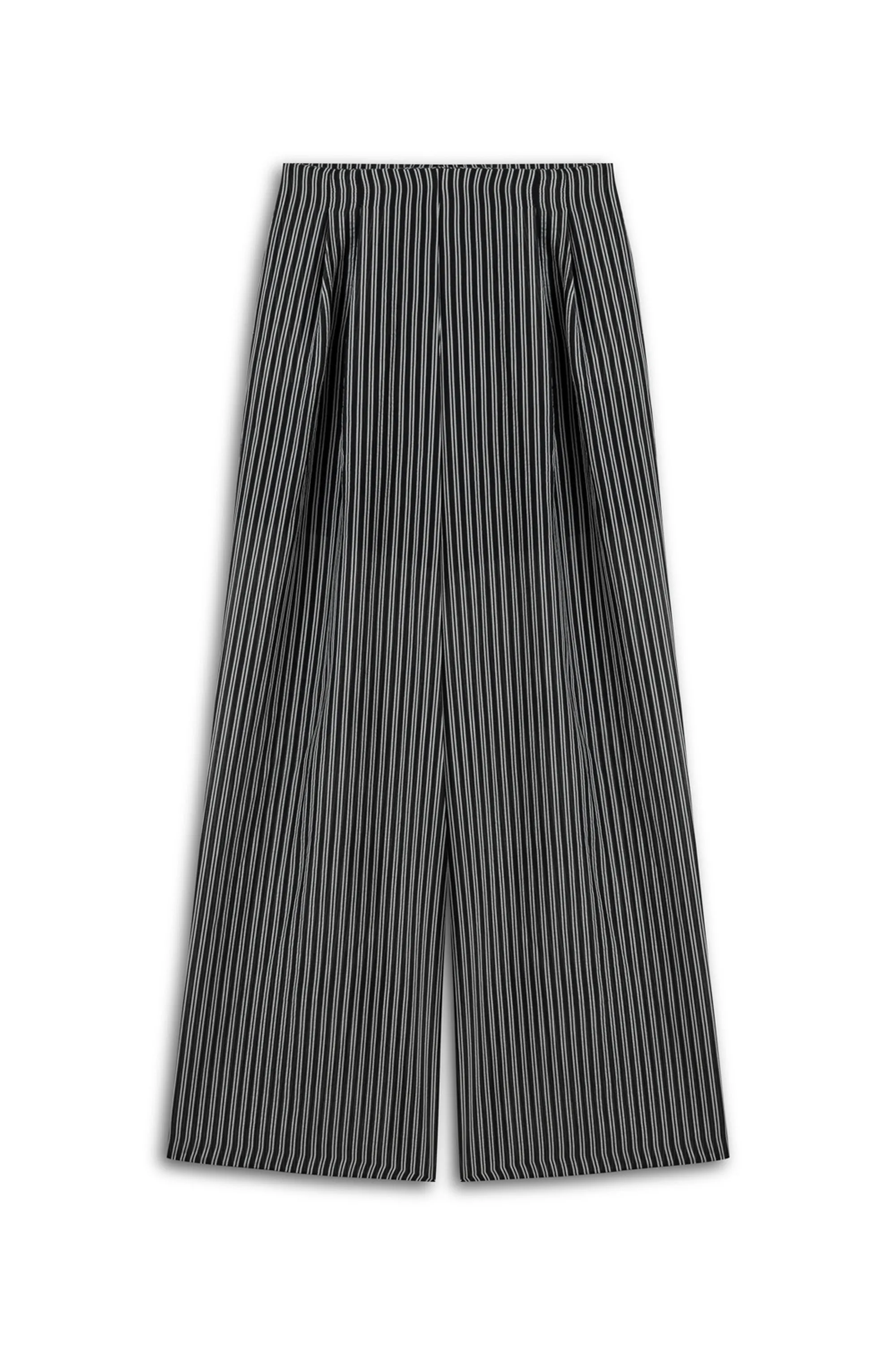 Multicolor Striped Sheer Pants