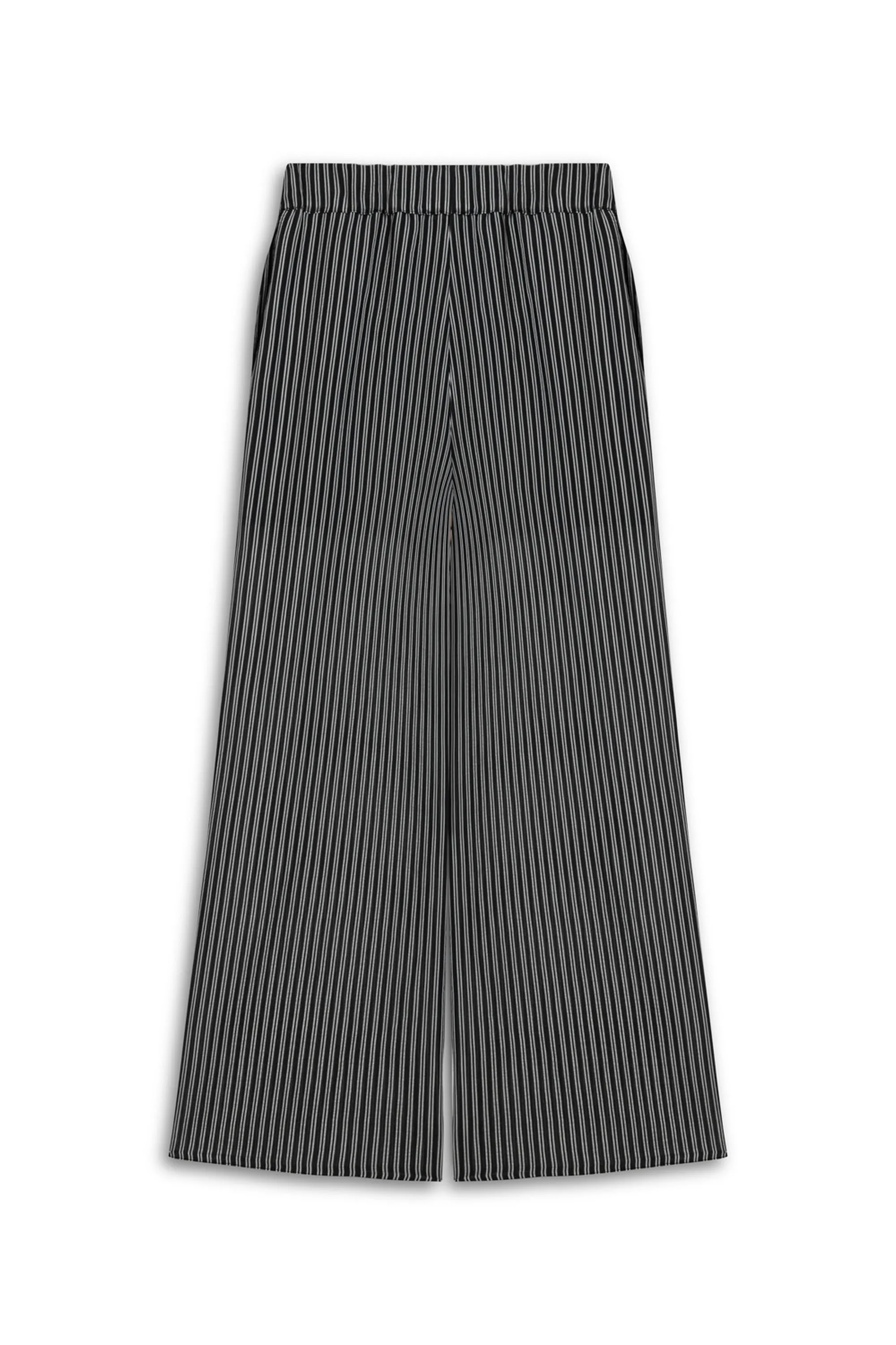 Multicolor Striped Sheer Pants